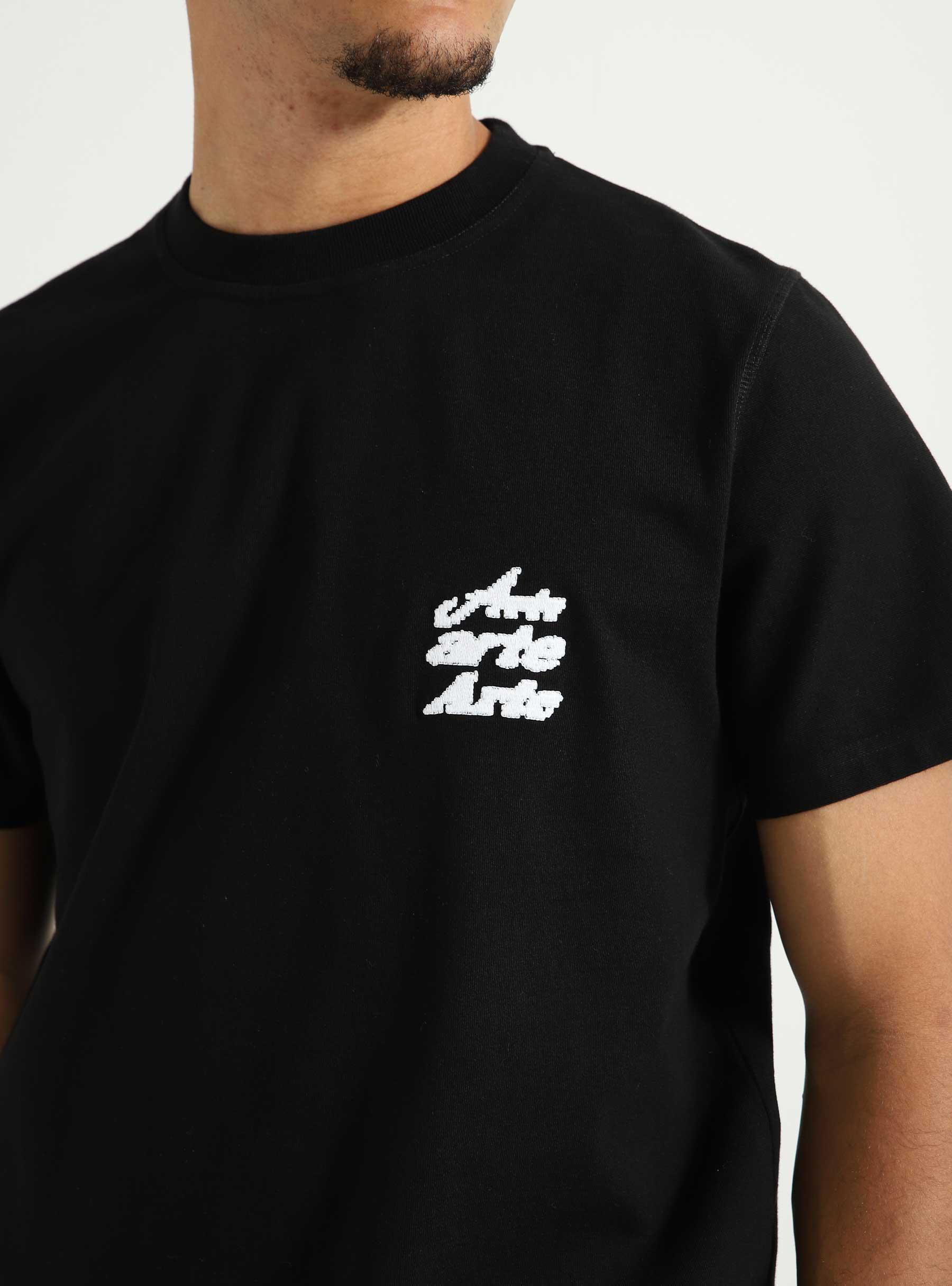 Tommy Multi Logo T-shirt - Black – Arte Antwerp