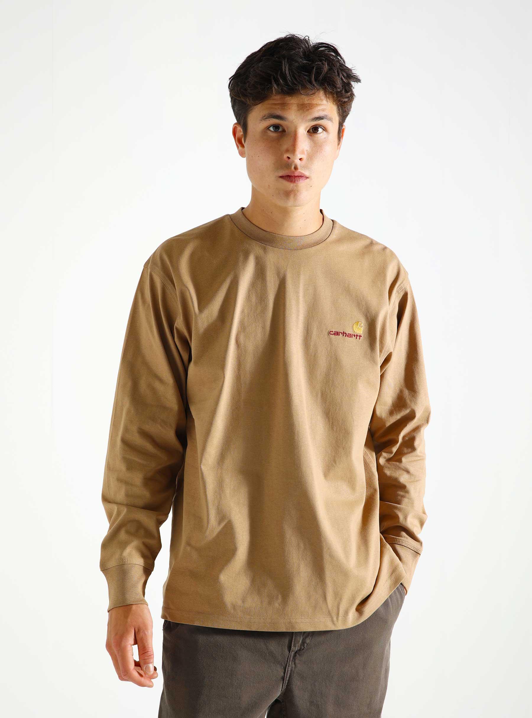 American Script Longsleeve Peanut I029955-2FSXX