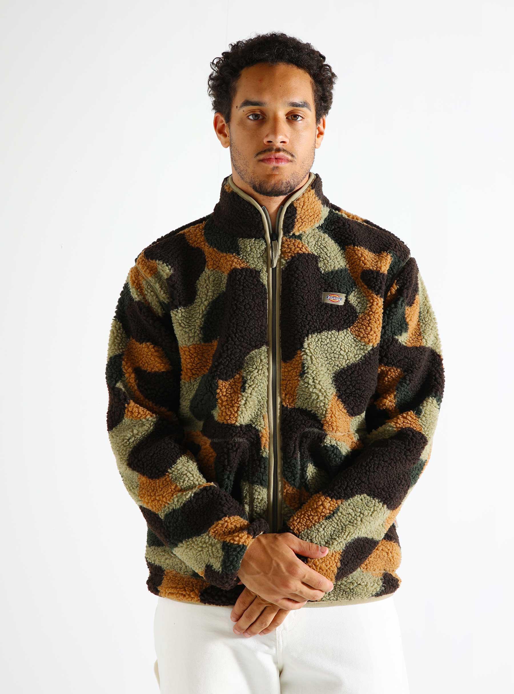 Mount Hope Camo Jacket Imperial Green DK0A86490IP1