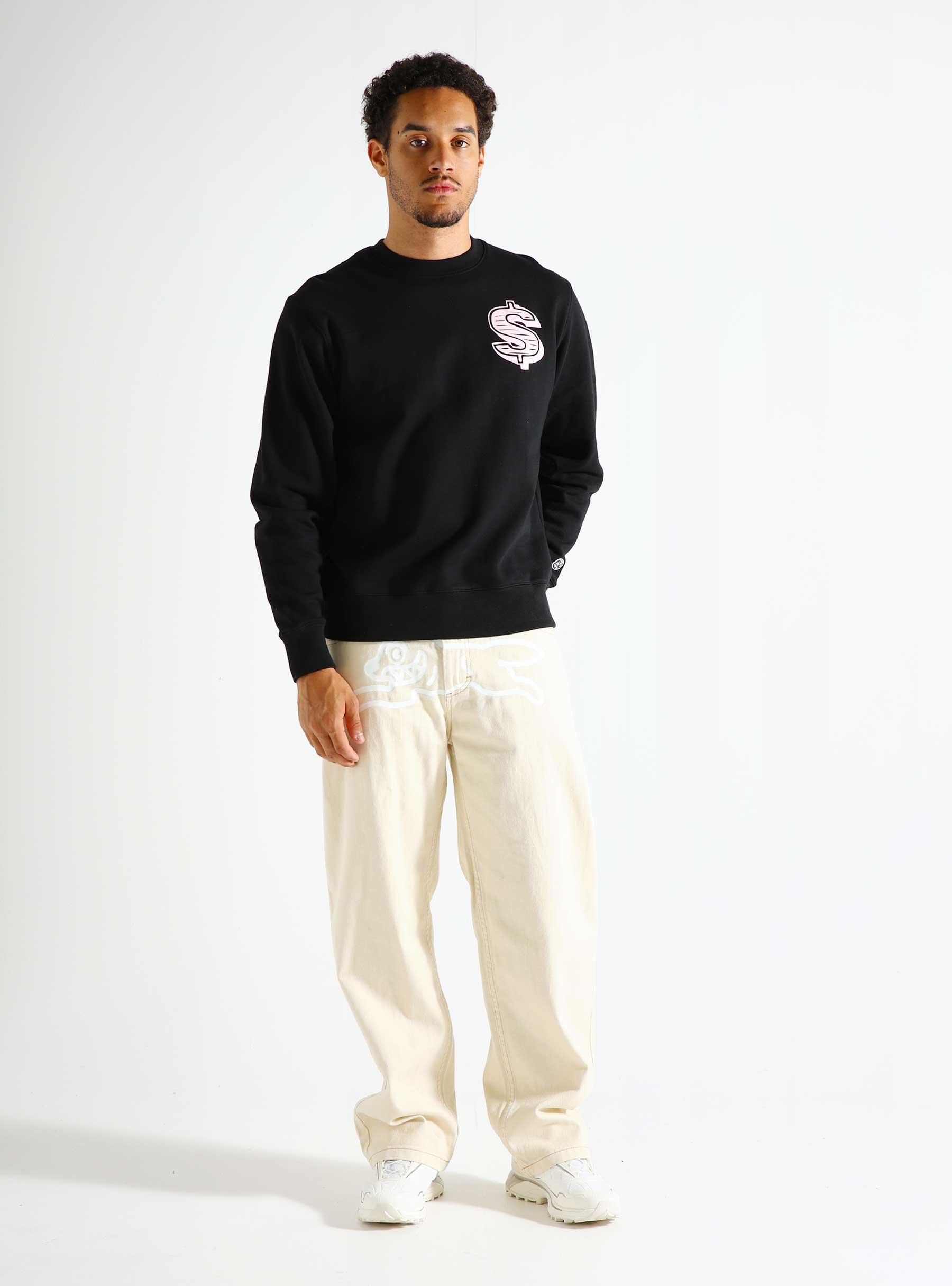 Dollar Logo Crewneck Black B24335