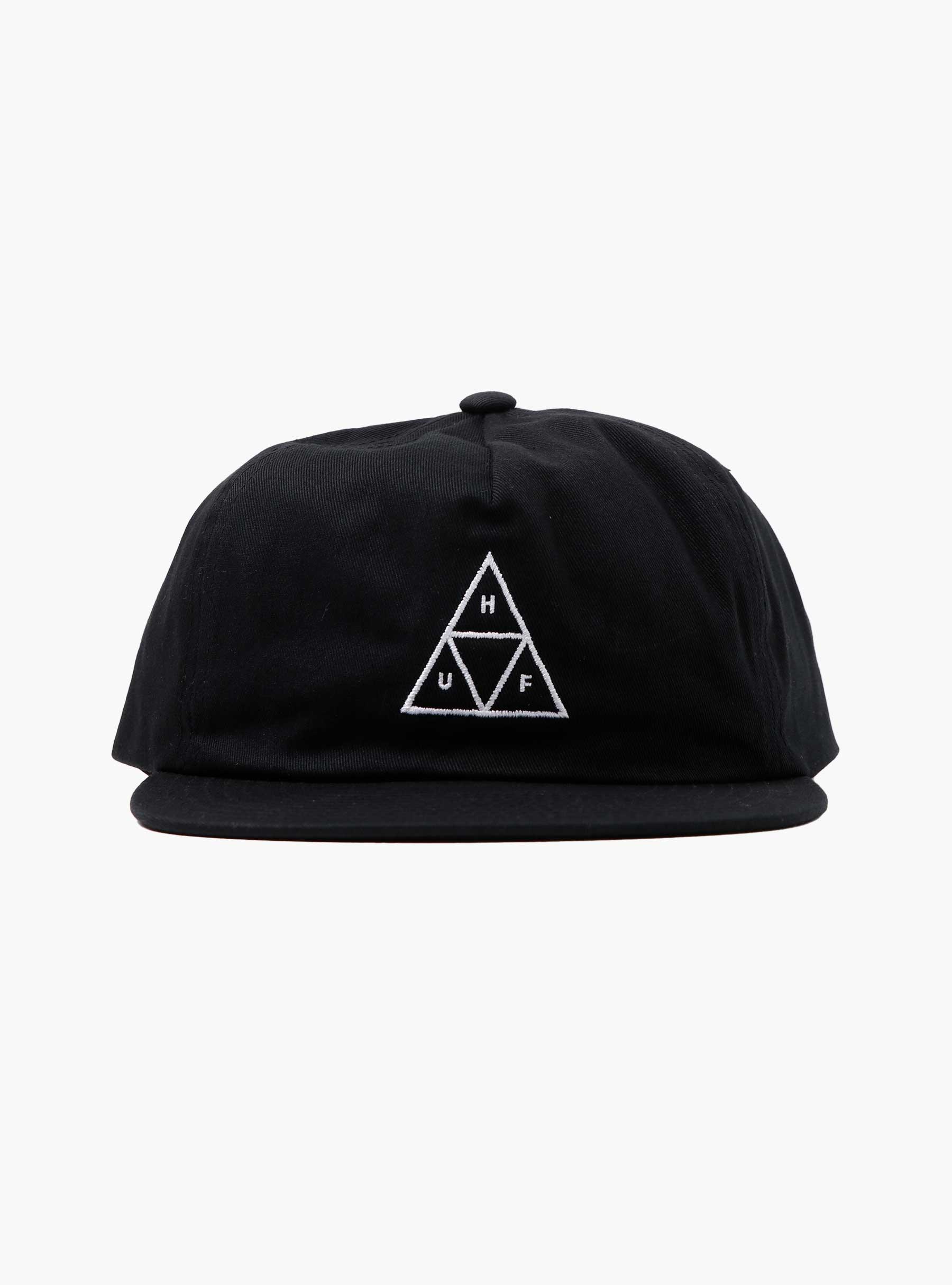 HUF Set TT Snapback Black HT00715-BLACK