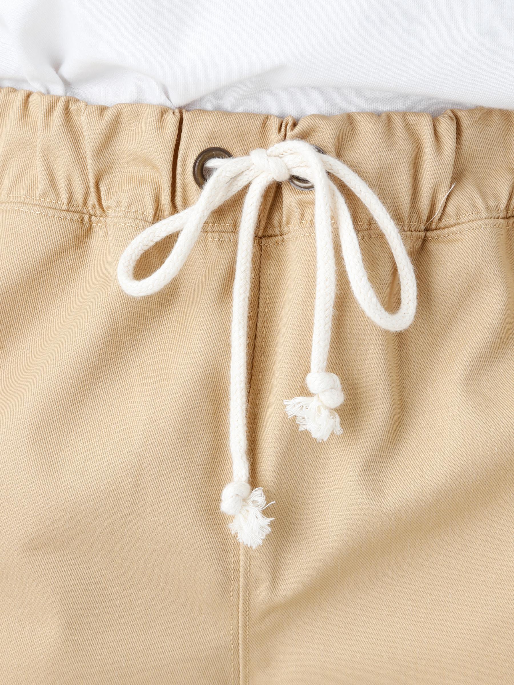 LASTINCH All Size's Cotton Beige Narrow Pant XXS-8XL
