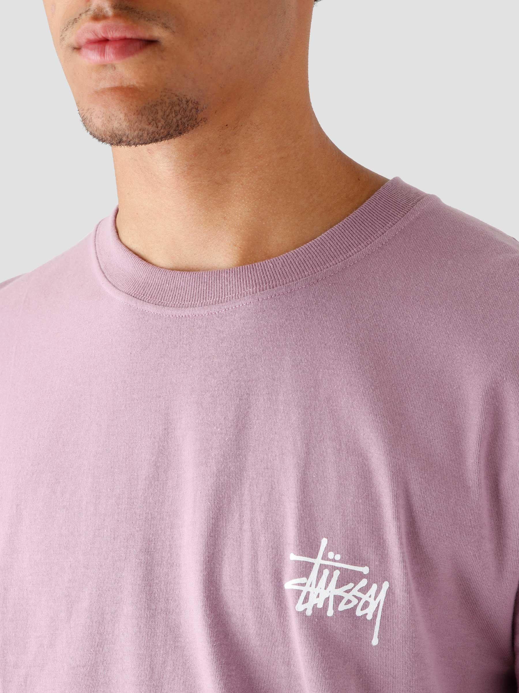 Basic Stussy T-shirt Orchid 1904762-0612