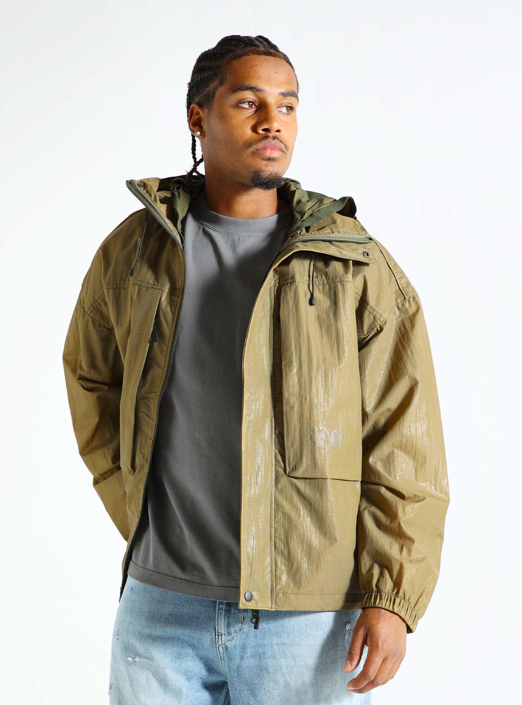 Ridge Jacket Barnacle Mesh Khaki PMO0057