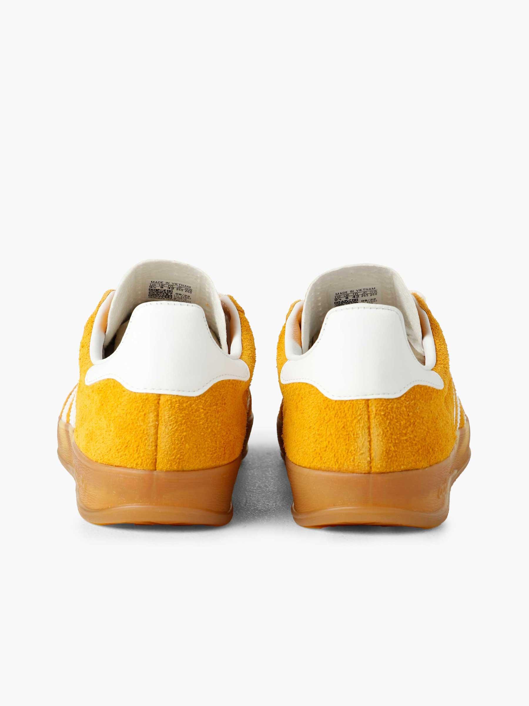 adidas Gazelle Indoor Supcol Footwear White Gold Metallic - Freshcotton