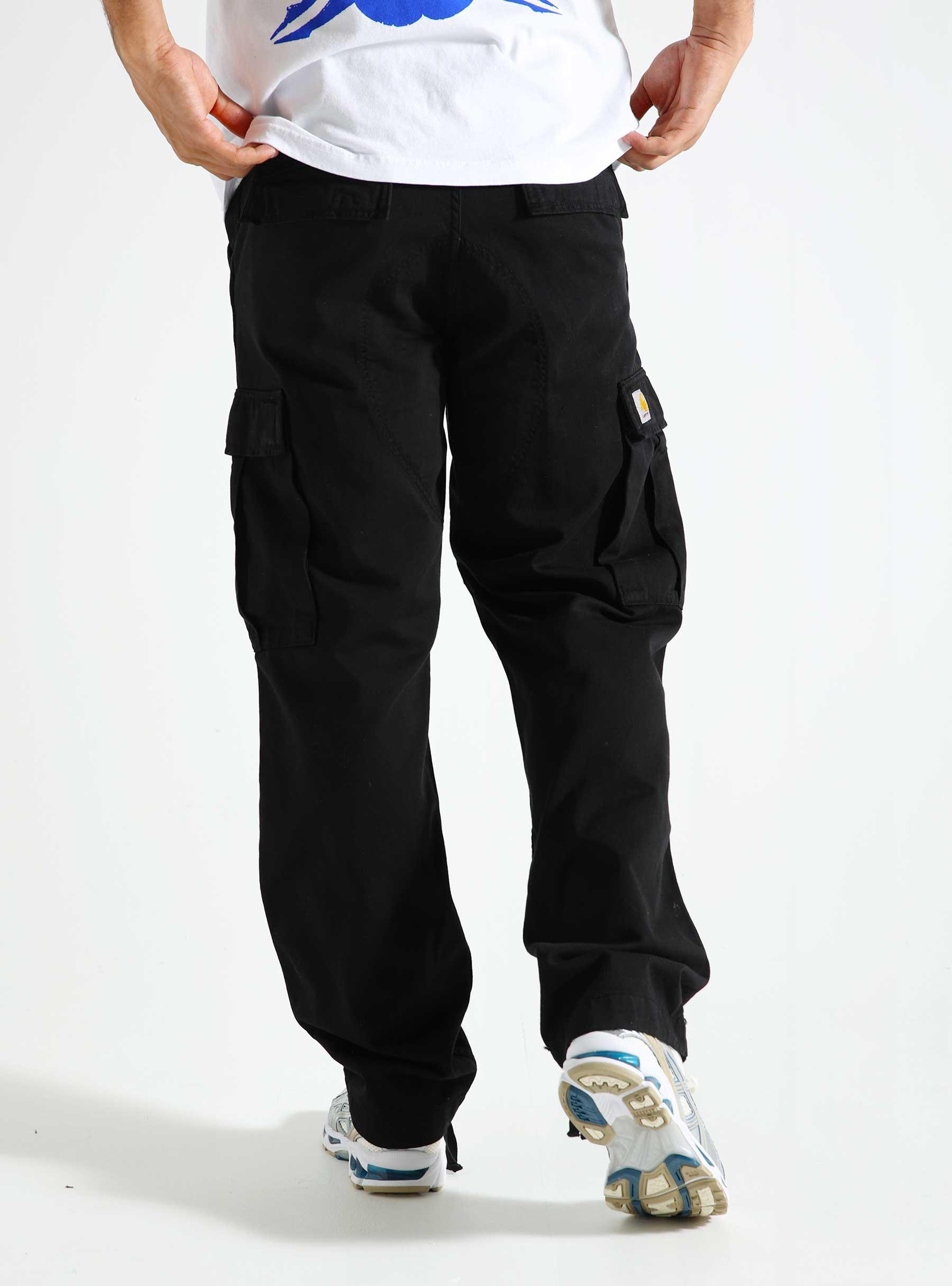 Regular Cargo Pant Black Garment Dyed I030475-89GD