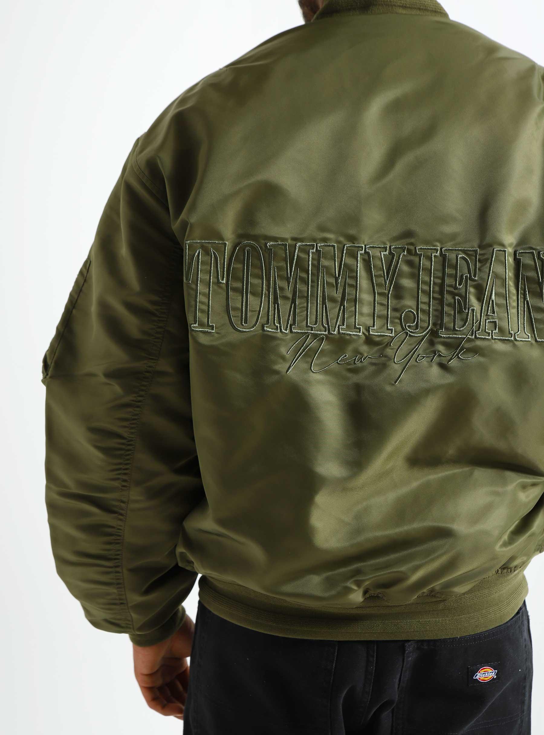 Green - Authentic Army Tommy Jacket TJM Drab Freshcotton Olive Jeans