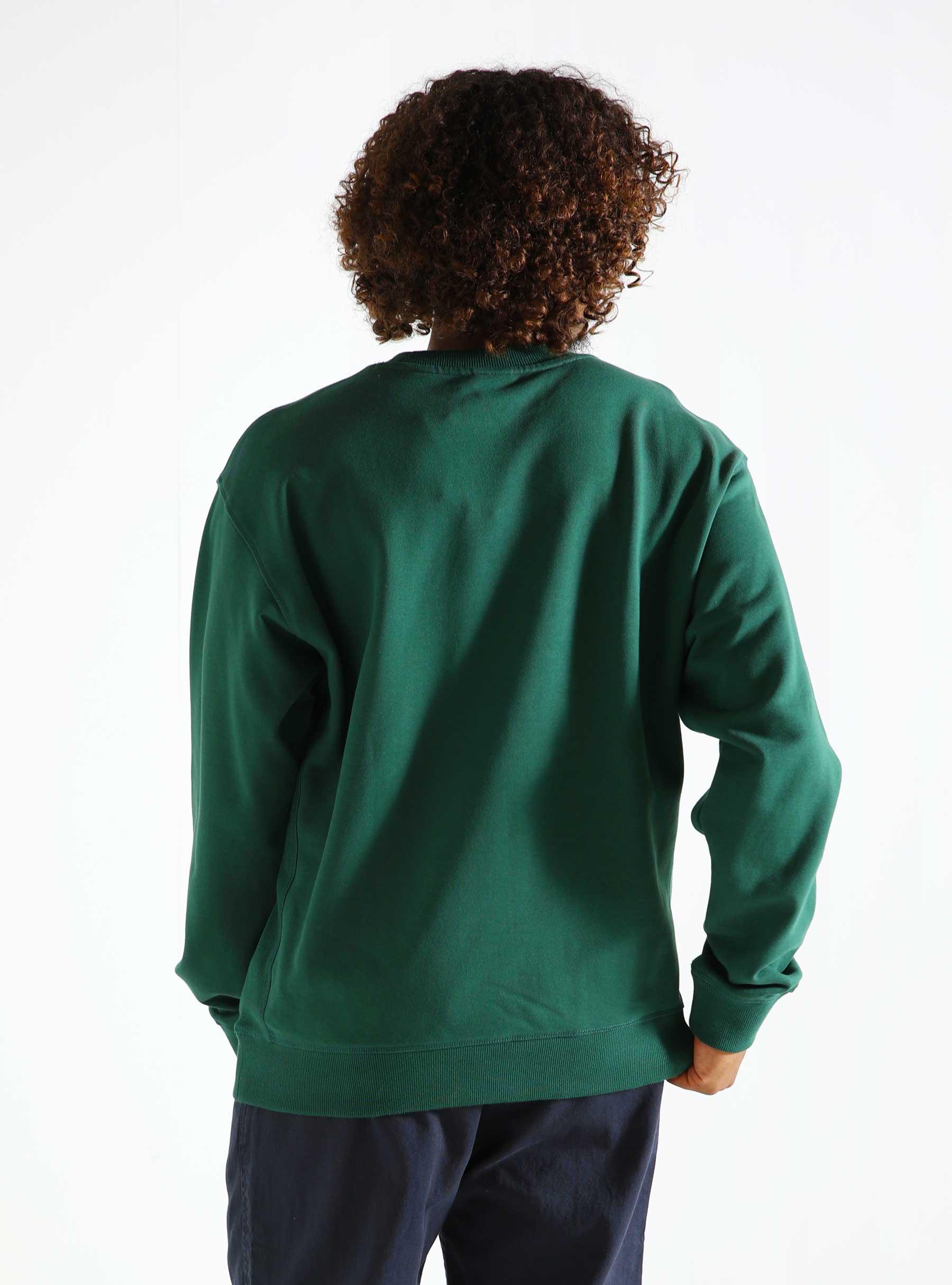 Athletics French Terry Crewneck Nightwatch Green MT41506