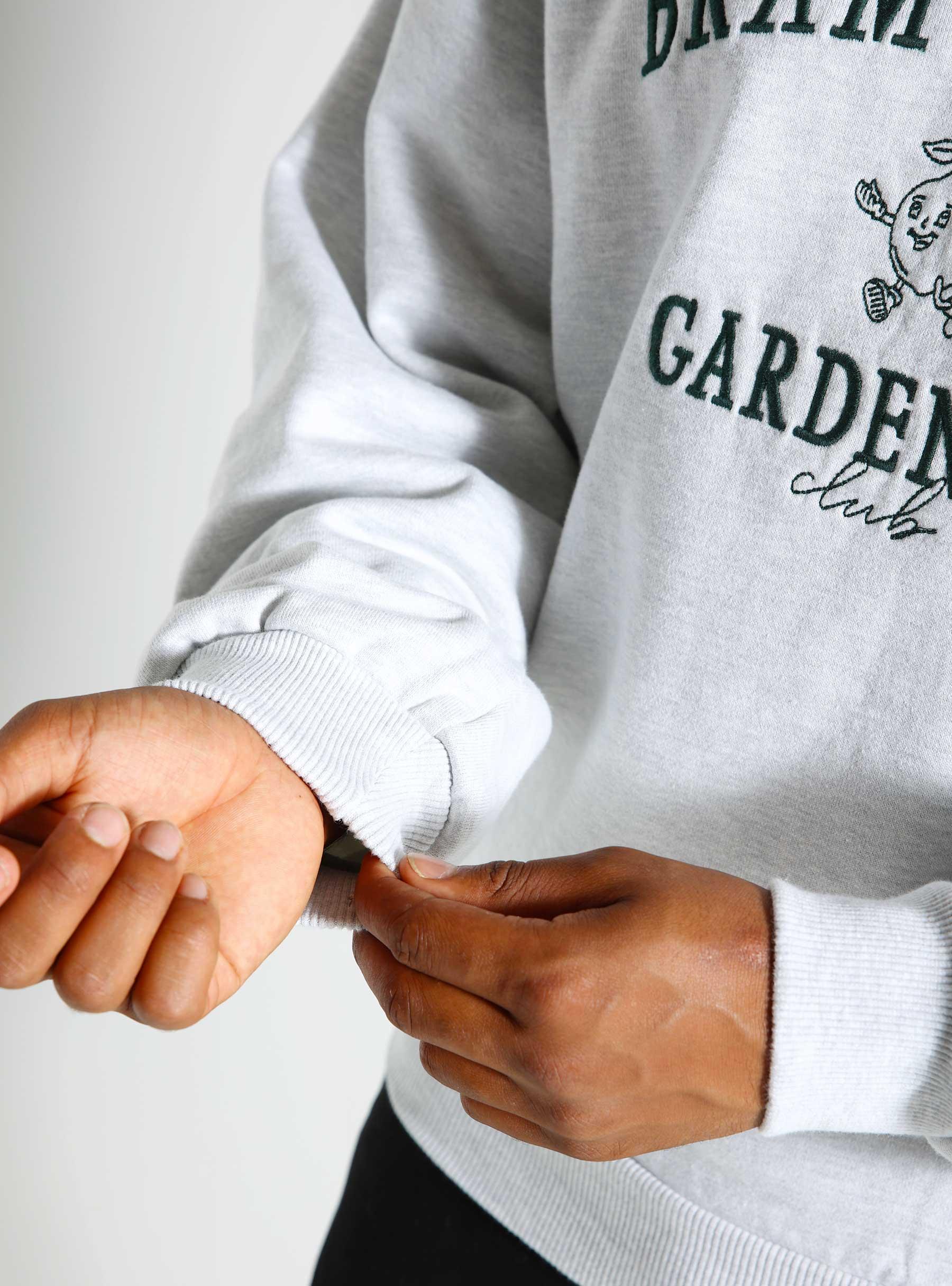 Gardening Club Crewneck Grey 358