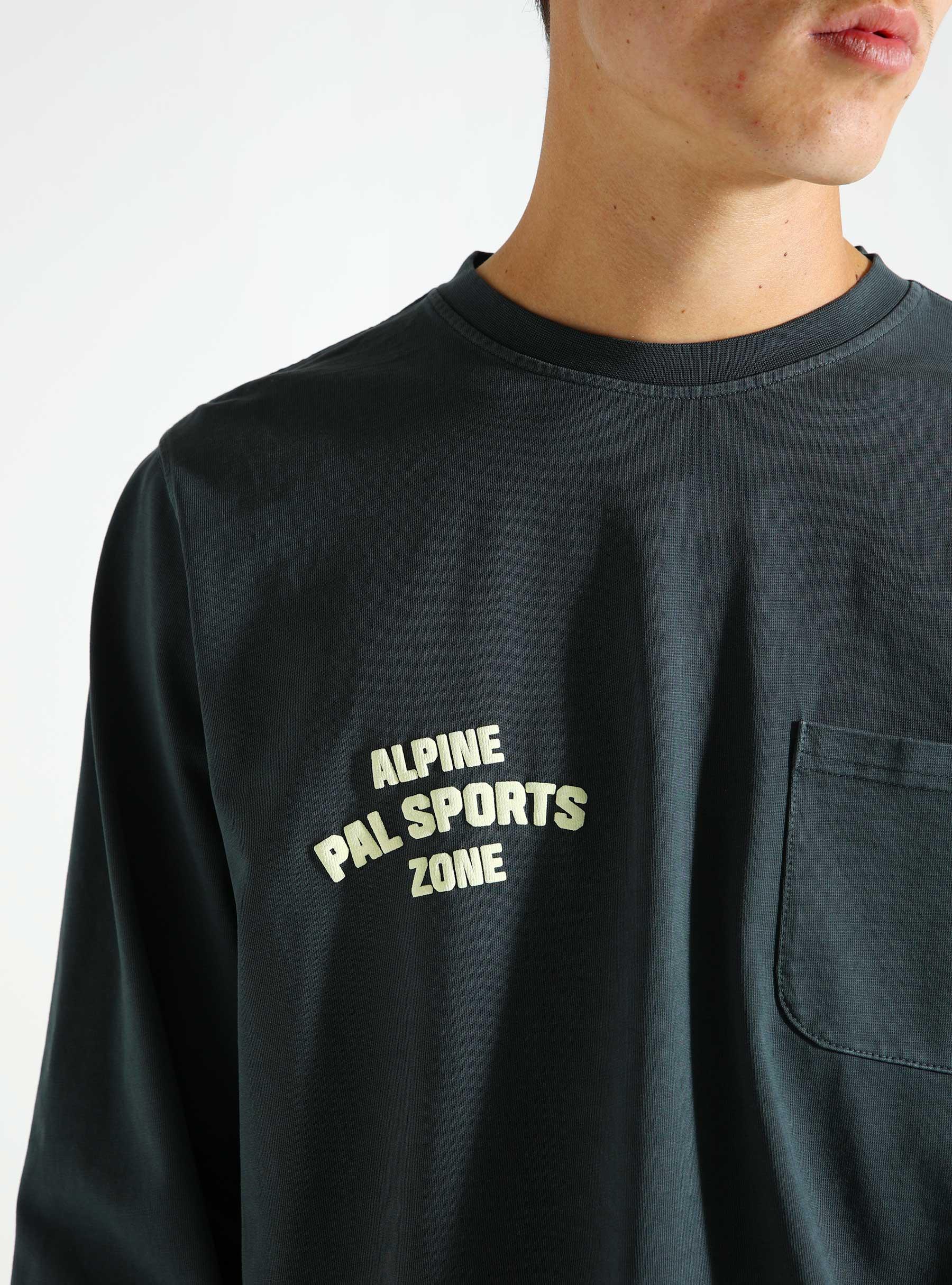 Alpine Sports Pocket Longsleeve Caviar Black PALAW24013