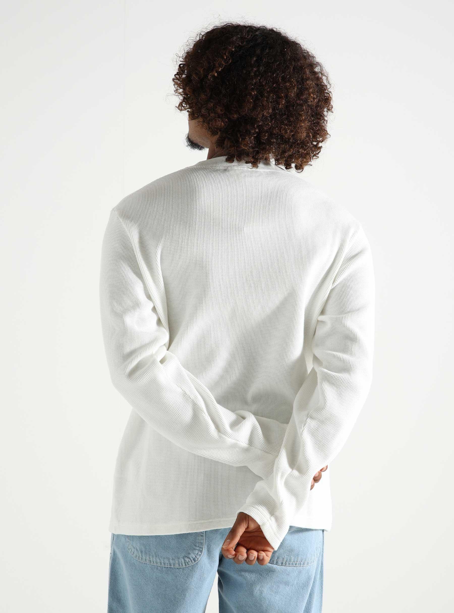 Waffle Longsleeve White M180113