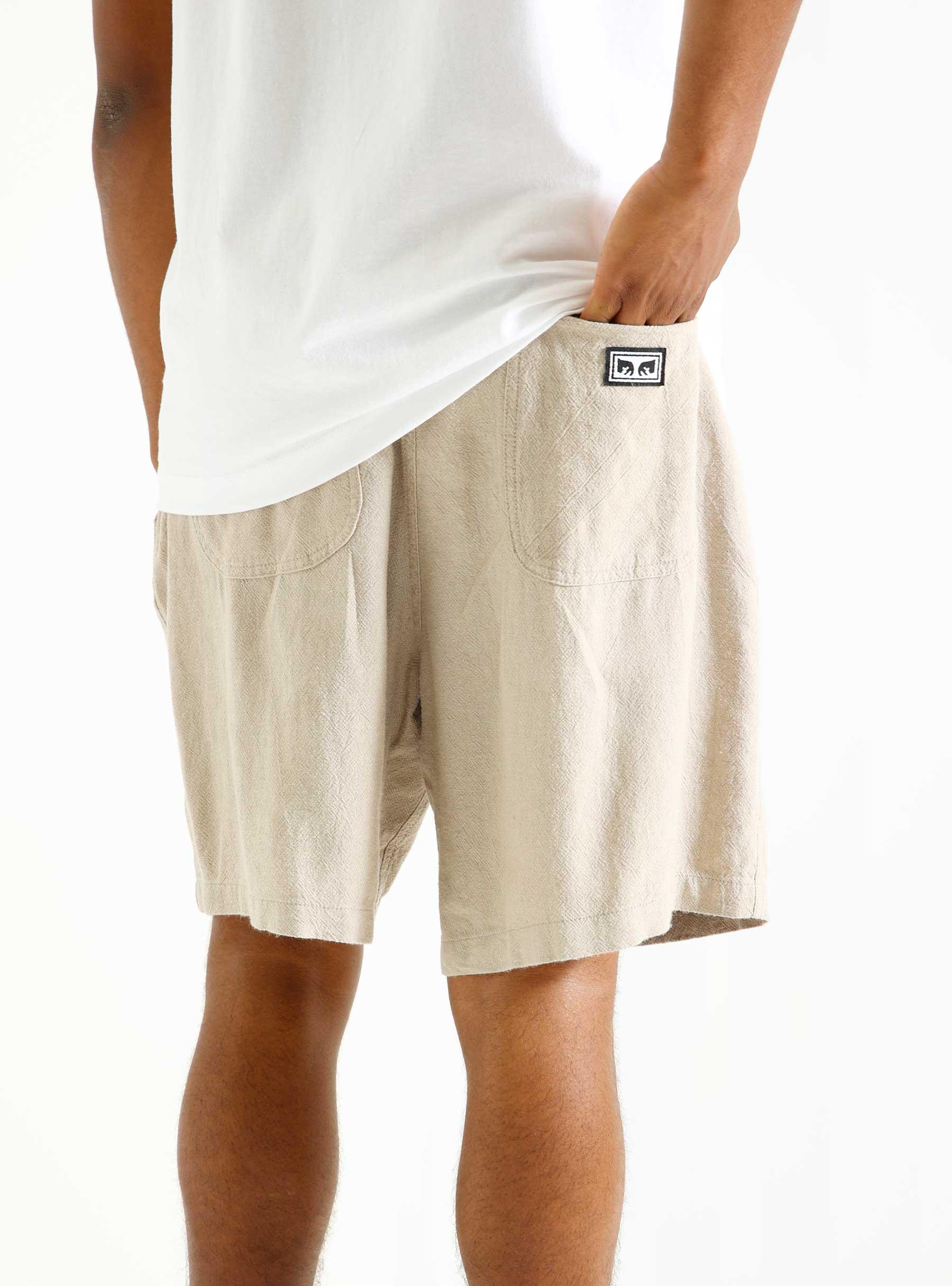 Easy Linen Short Oatmeal 172120113-OAT