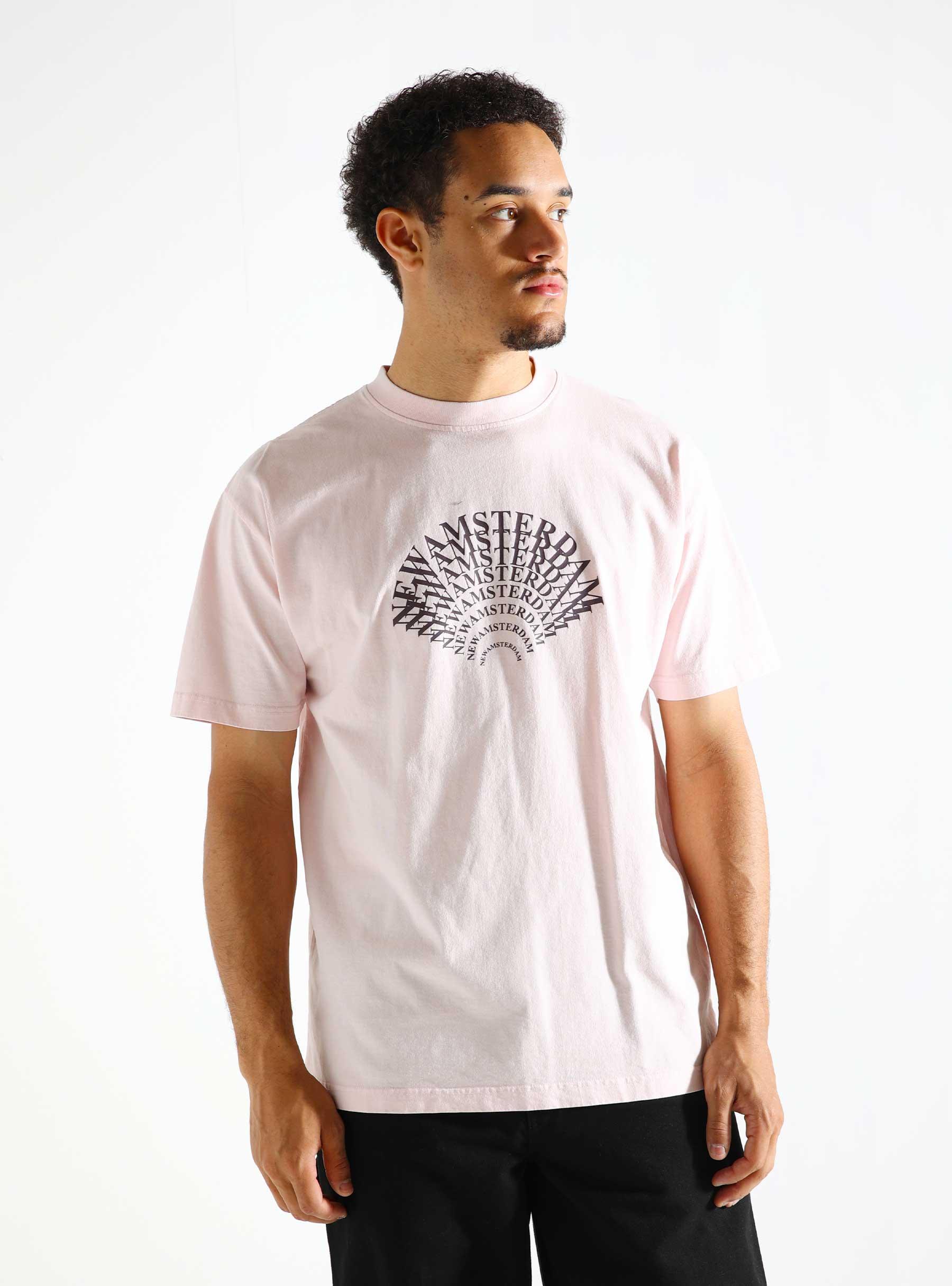 Letter Oyster T-shirt Cradle Pink 2402163001