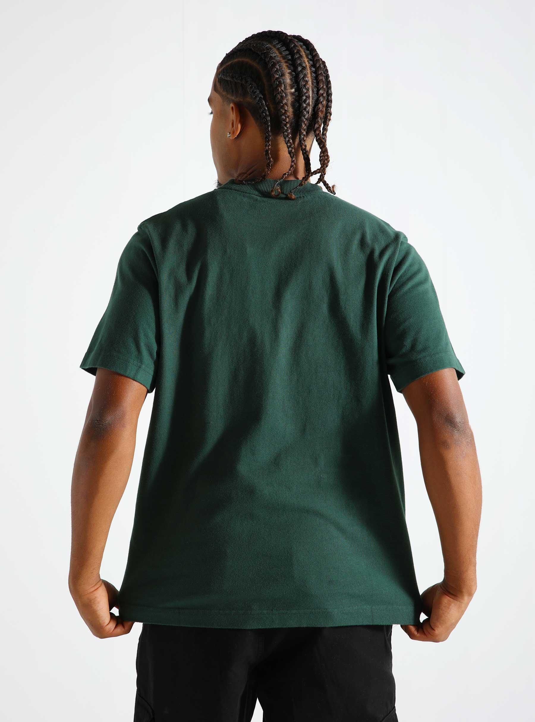 Outline Logo T-shirt Green 456