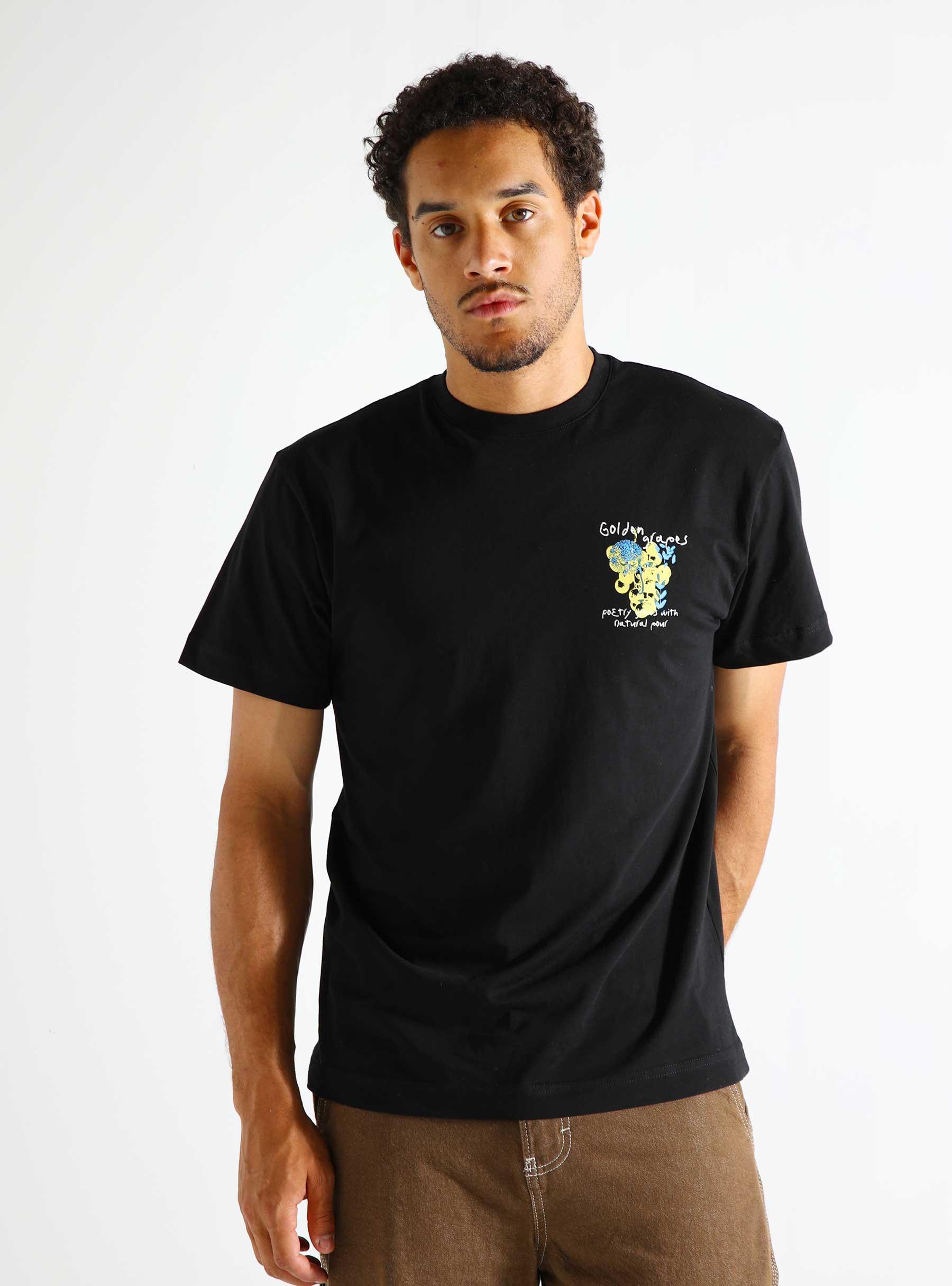 Beat Golden Grape T-shirt 1868 Black