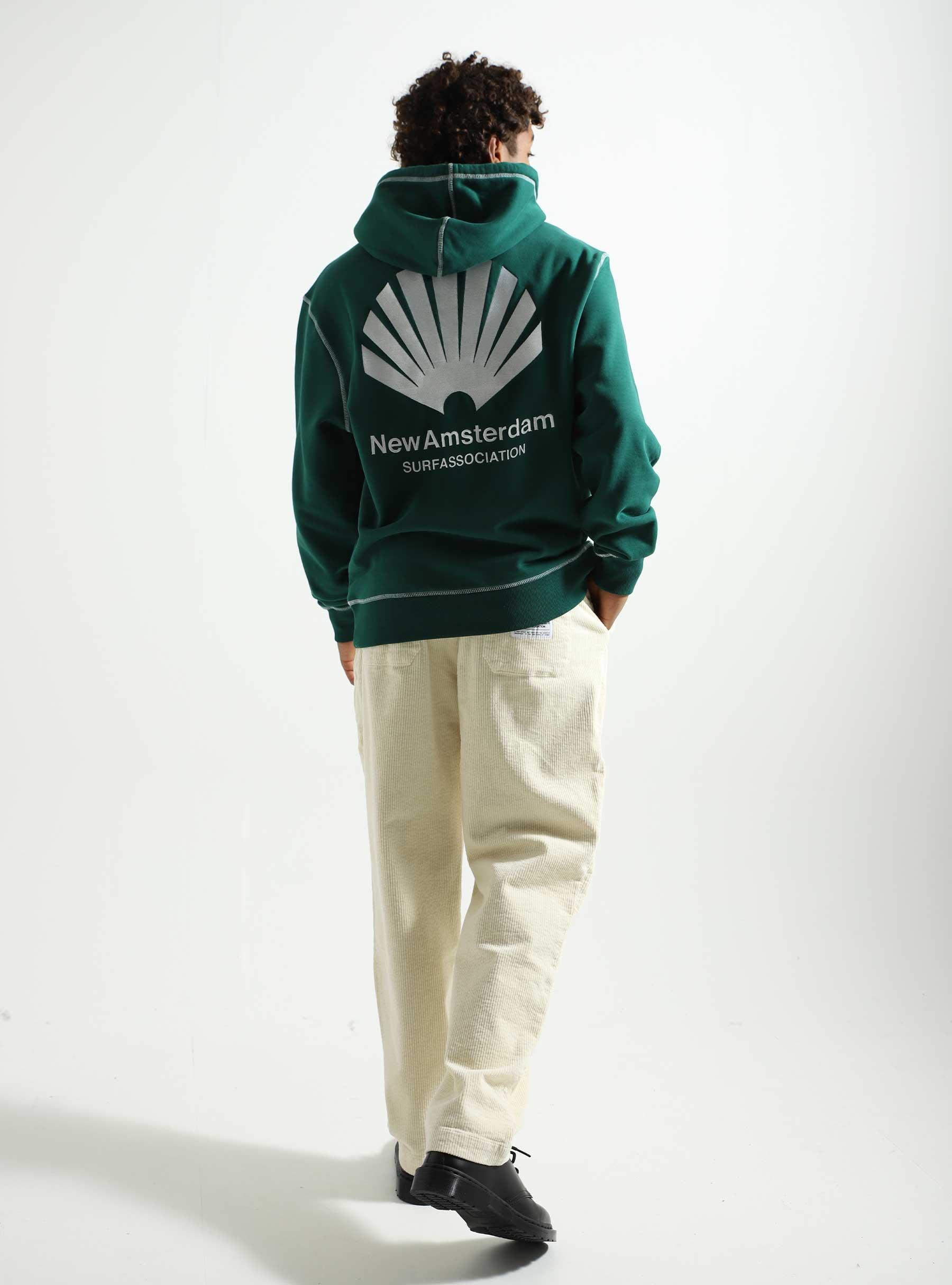 Logo Hoodie Contrast Green 2302070001