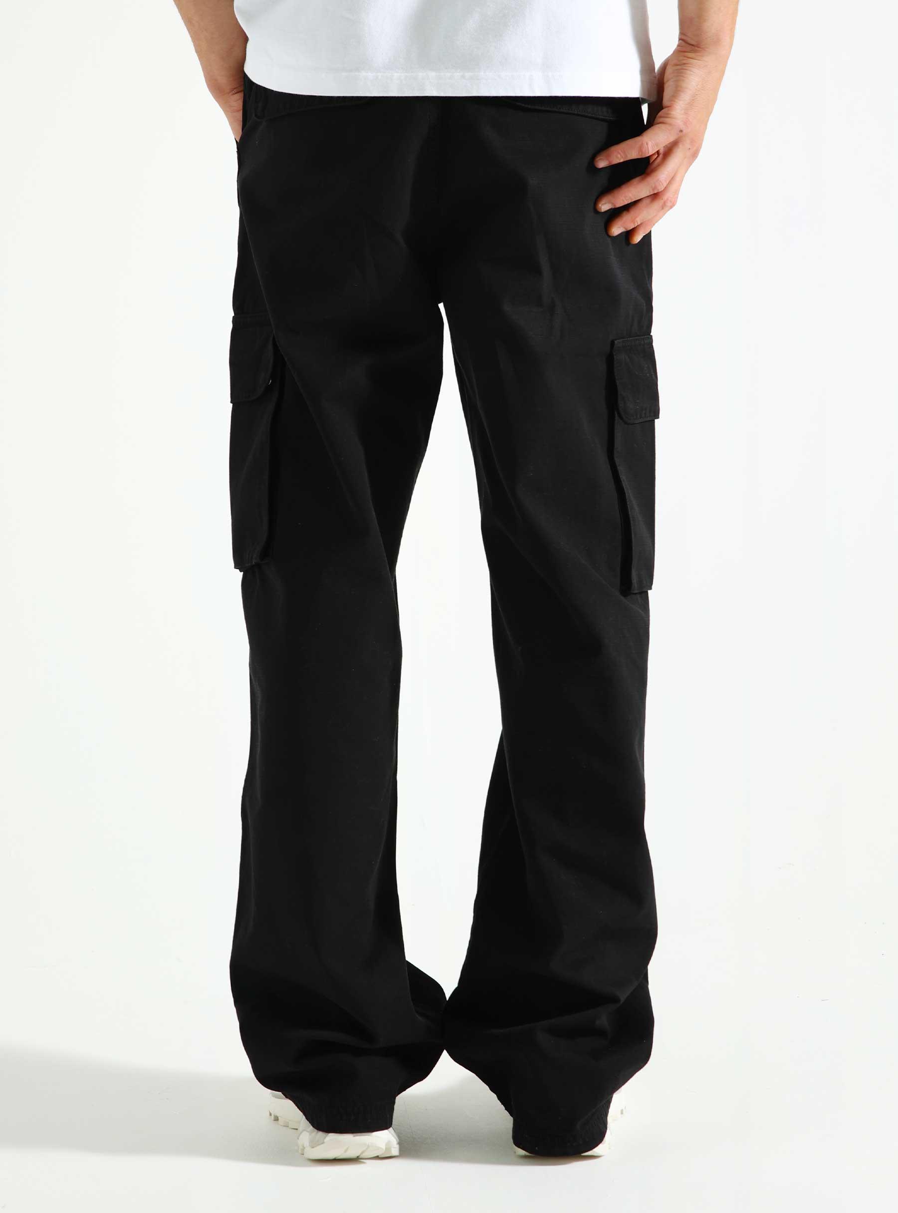 Cargo Pants Black AW24-262P