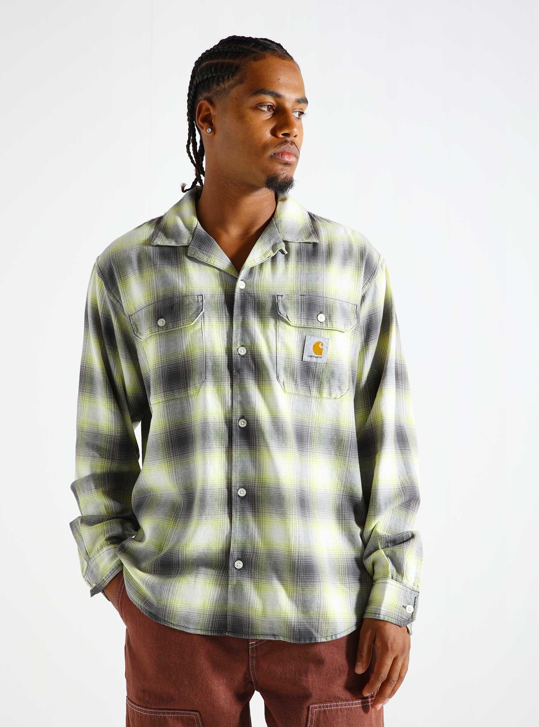 Longsleeve Blanchard Shirt Blanchard Check Arctic Lime I033691-2A9XX