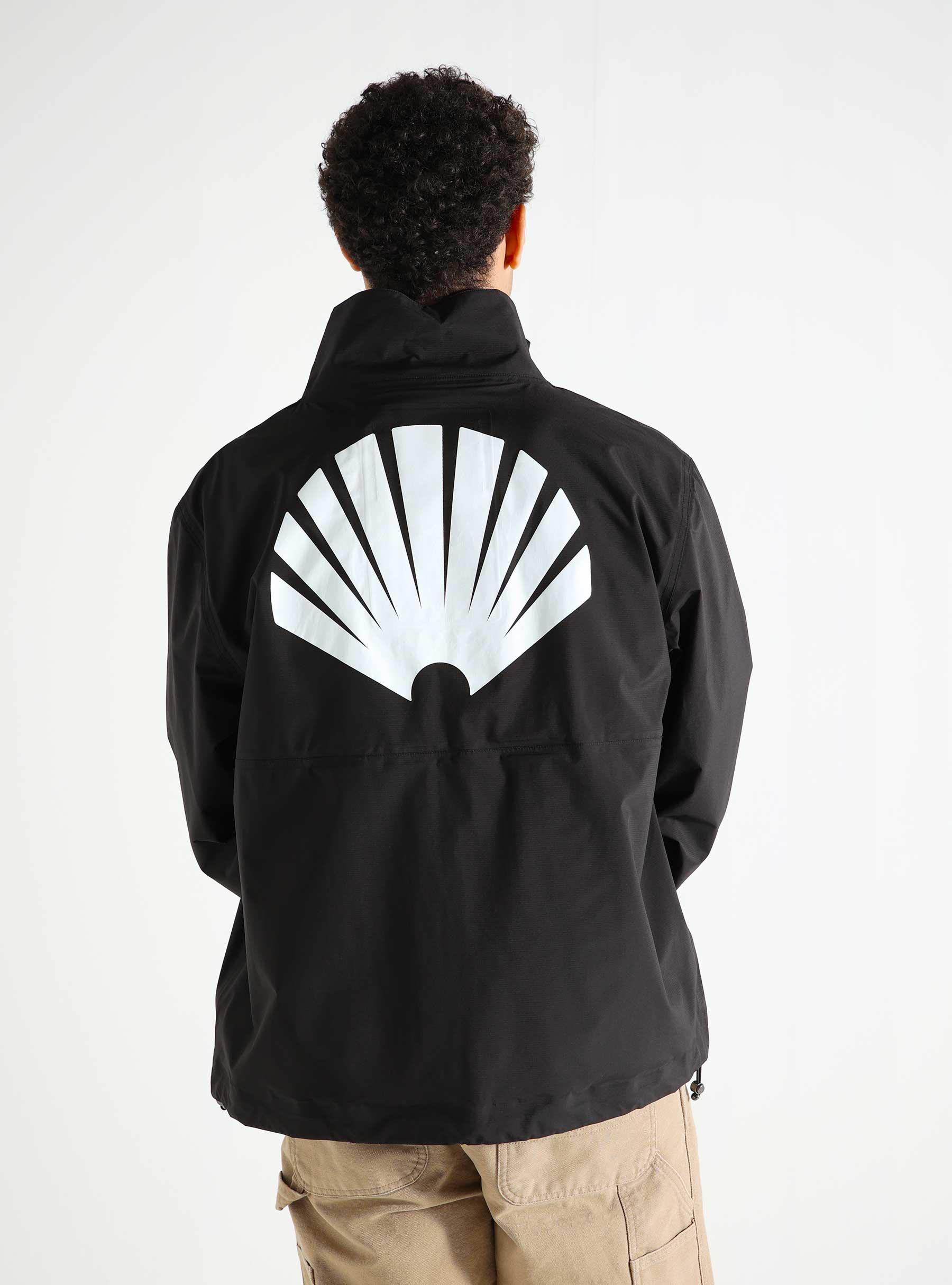 Rip Stop Asym Jacket Black 2402126001