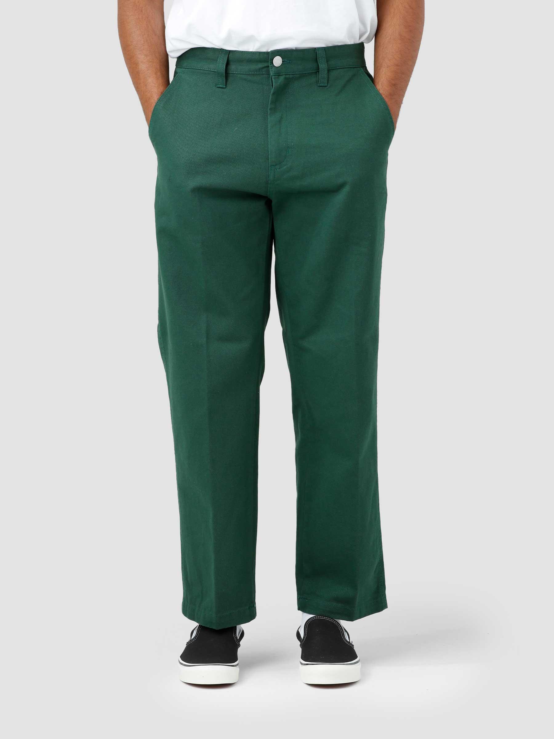 No Boundaries Canvas Carpenter Pants Size 36X31 Green 100% Cotton Workwear
