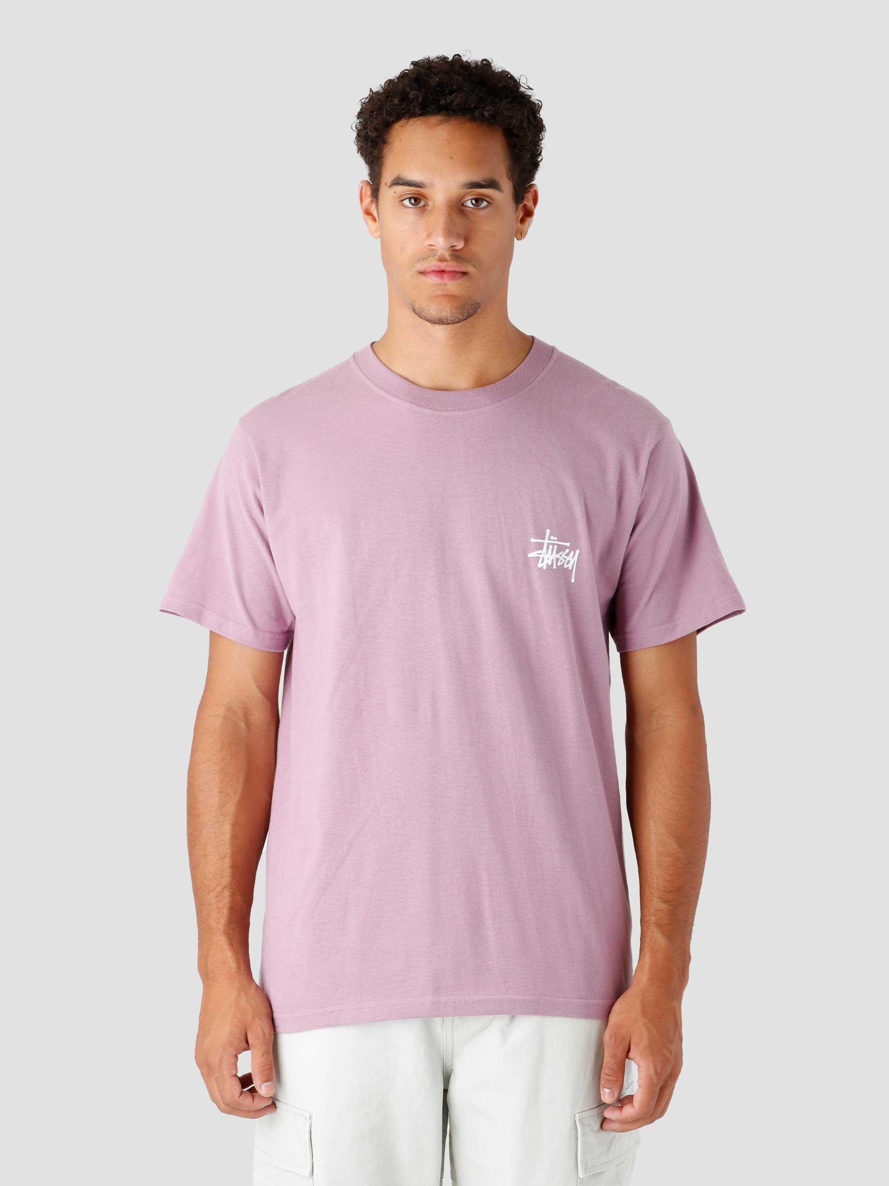 Basic Stussy T-shirt Orchid 1904762-0612