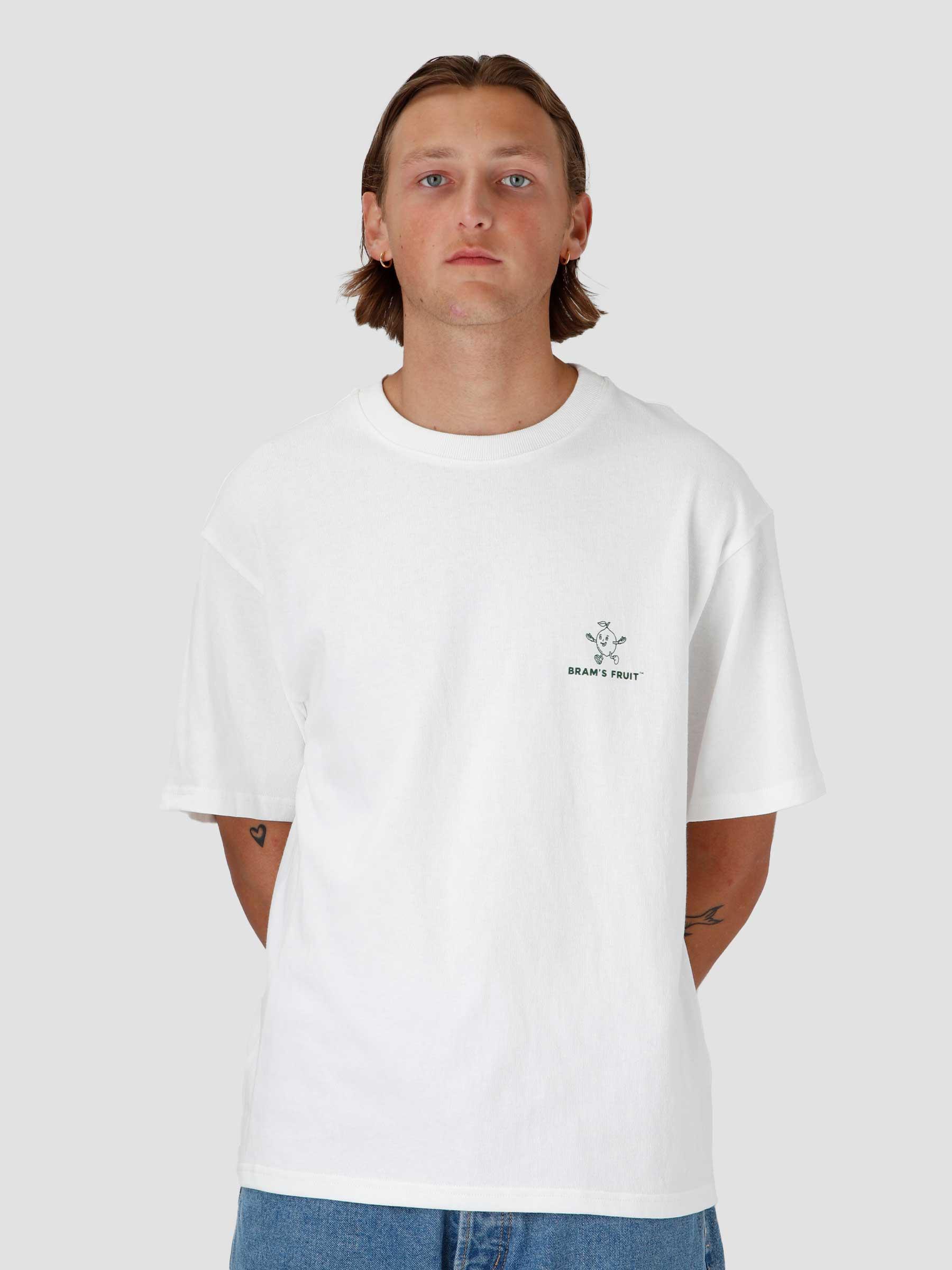 White Lemon Outline T-Shirt 411