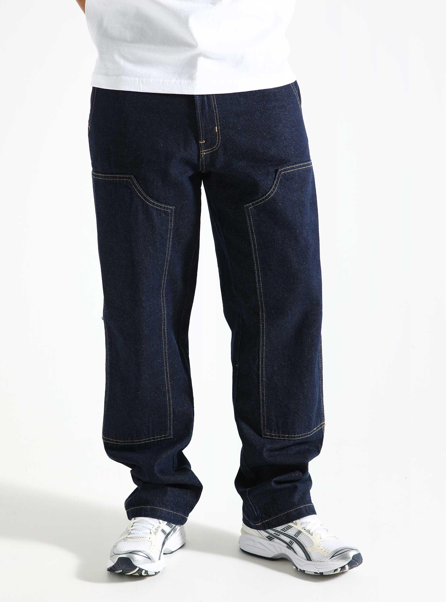 Madison Double Knee Denim Rinsed DK0A4YPXRIN1