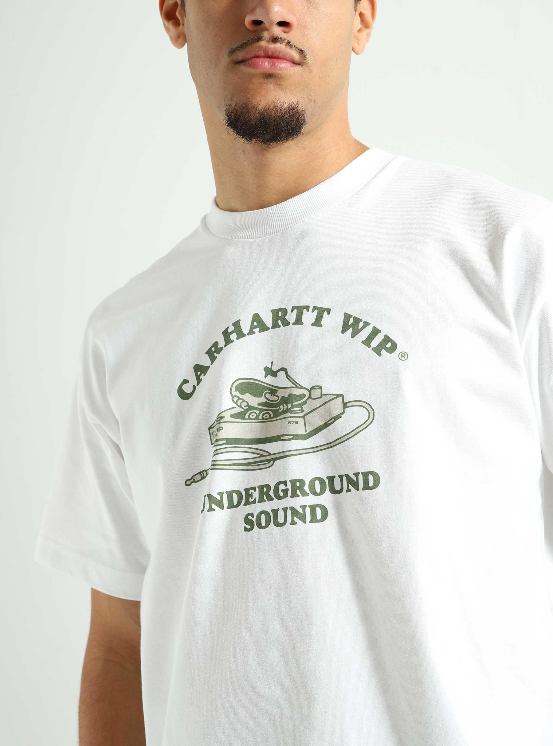 Underground Sound T-Shirt White I032423-02XX