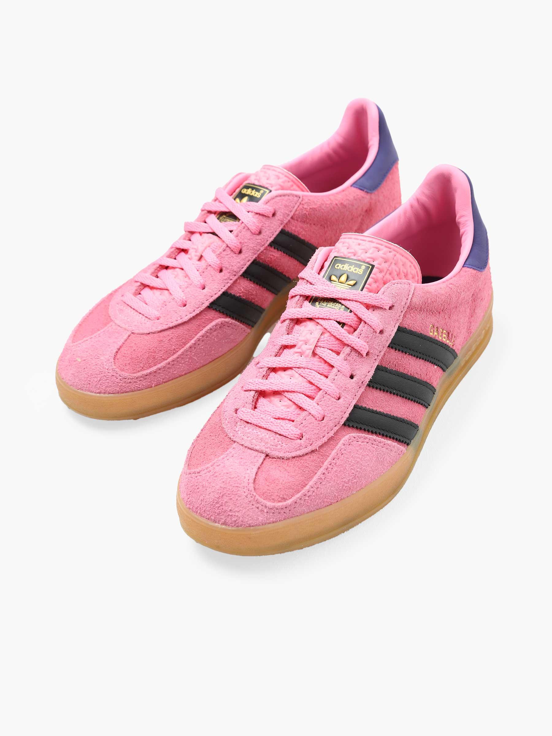 Gazelle Indoor W Bliss Pink Core Black Collegiate Purple IE7002