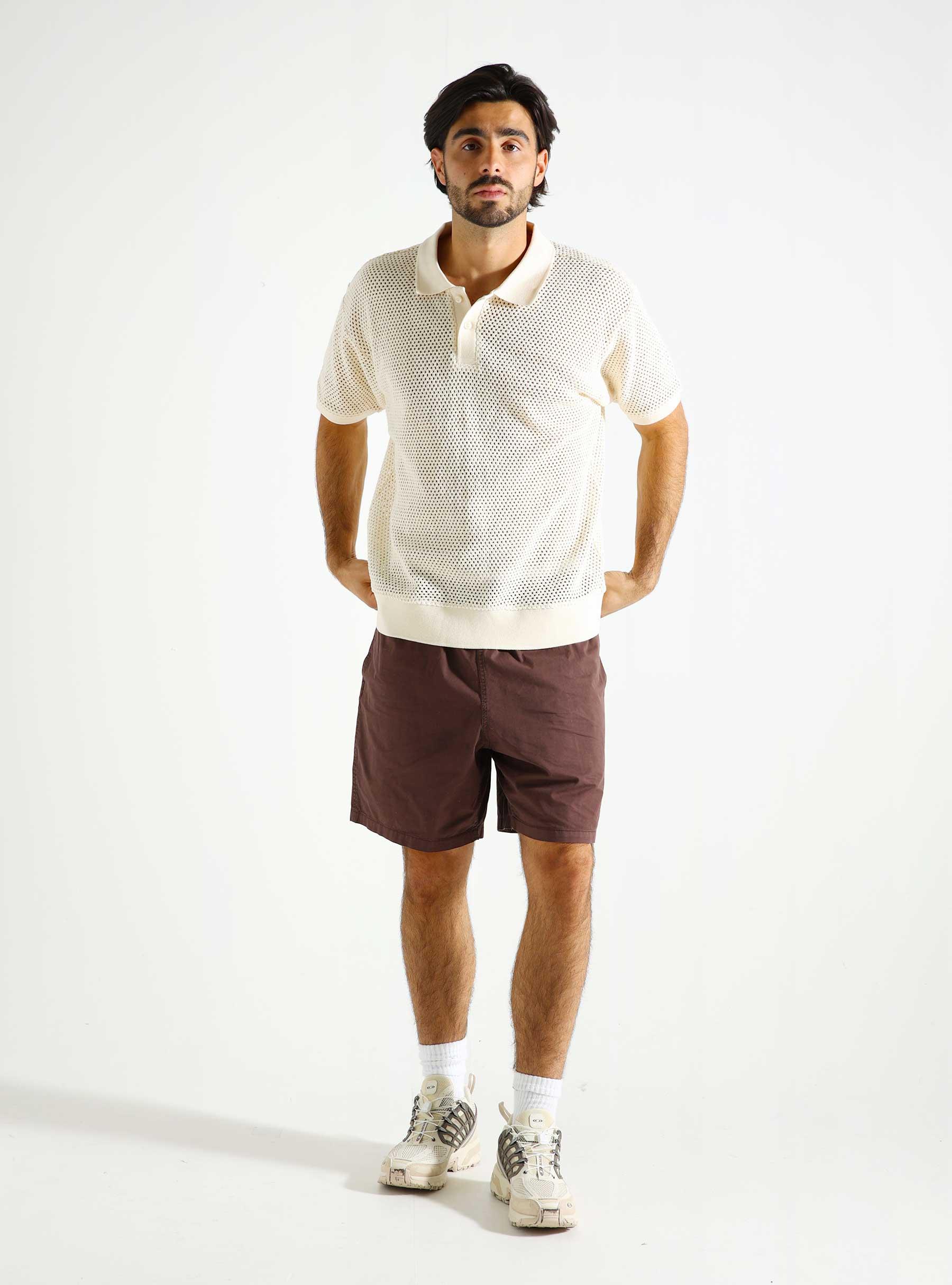 Duke Mesh Polo Unbleached 131090088-UBL