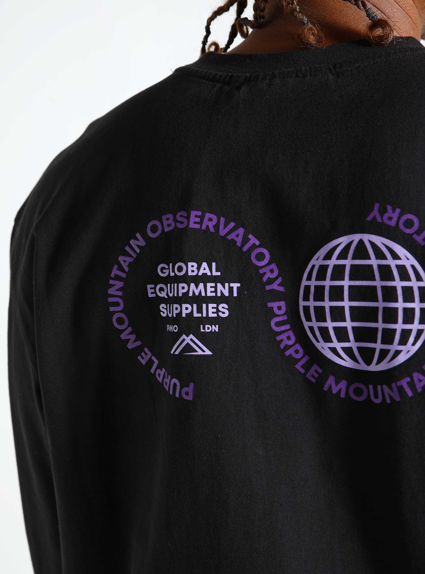 Globe Logo Longsleeve Black PMO2019