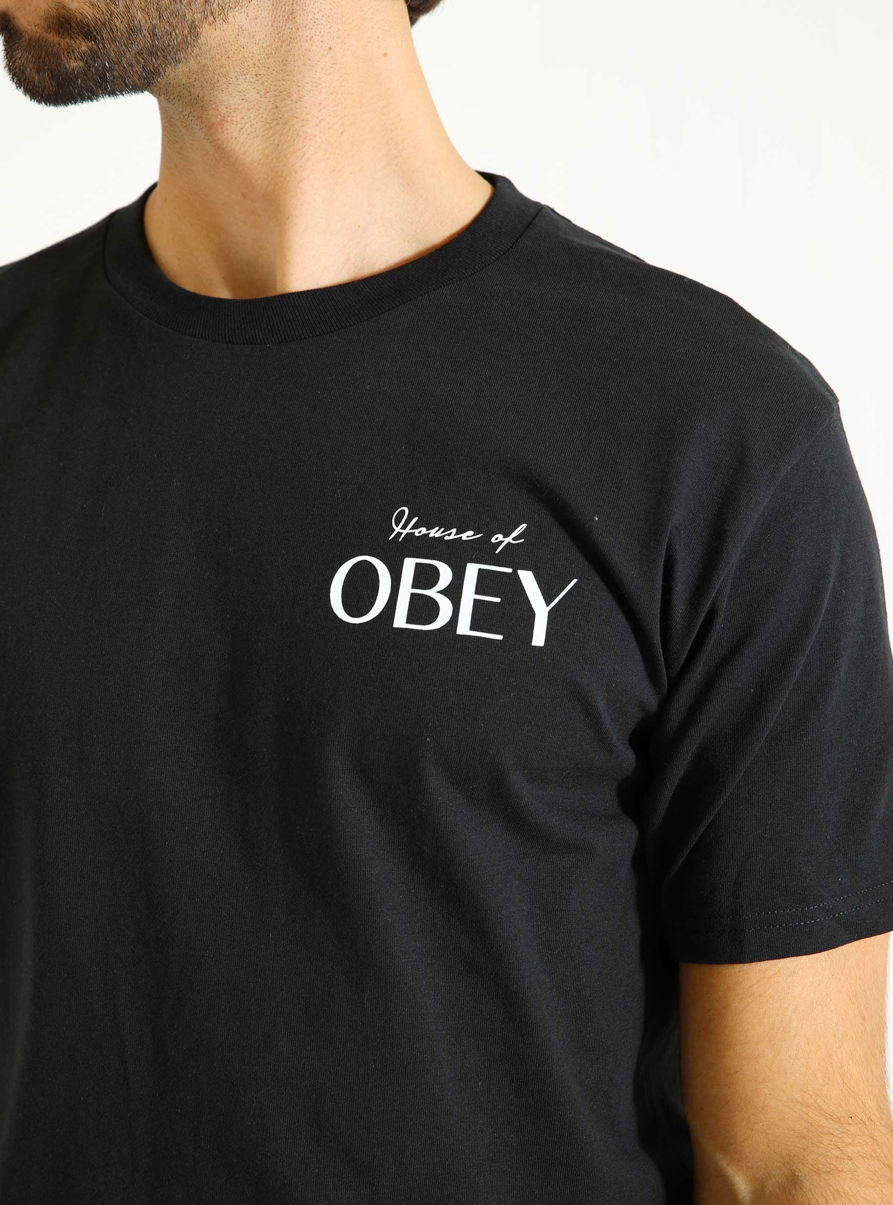 House Of Obey T-Shirt Black 165263753-BLK