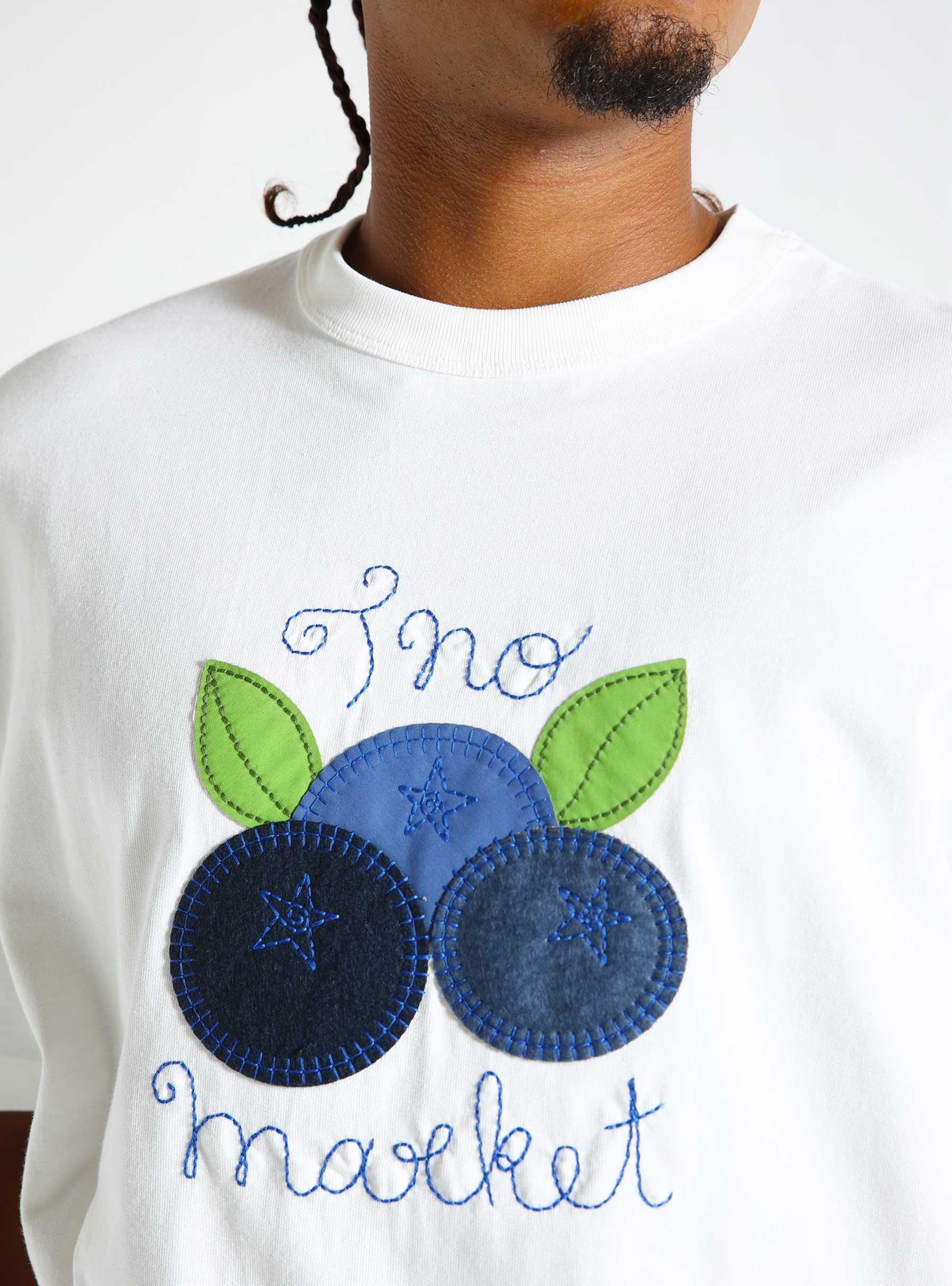 Fruit Applique T-shirt White Alyssum 100APTFW24.001