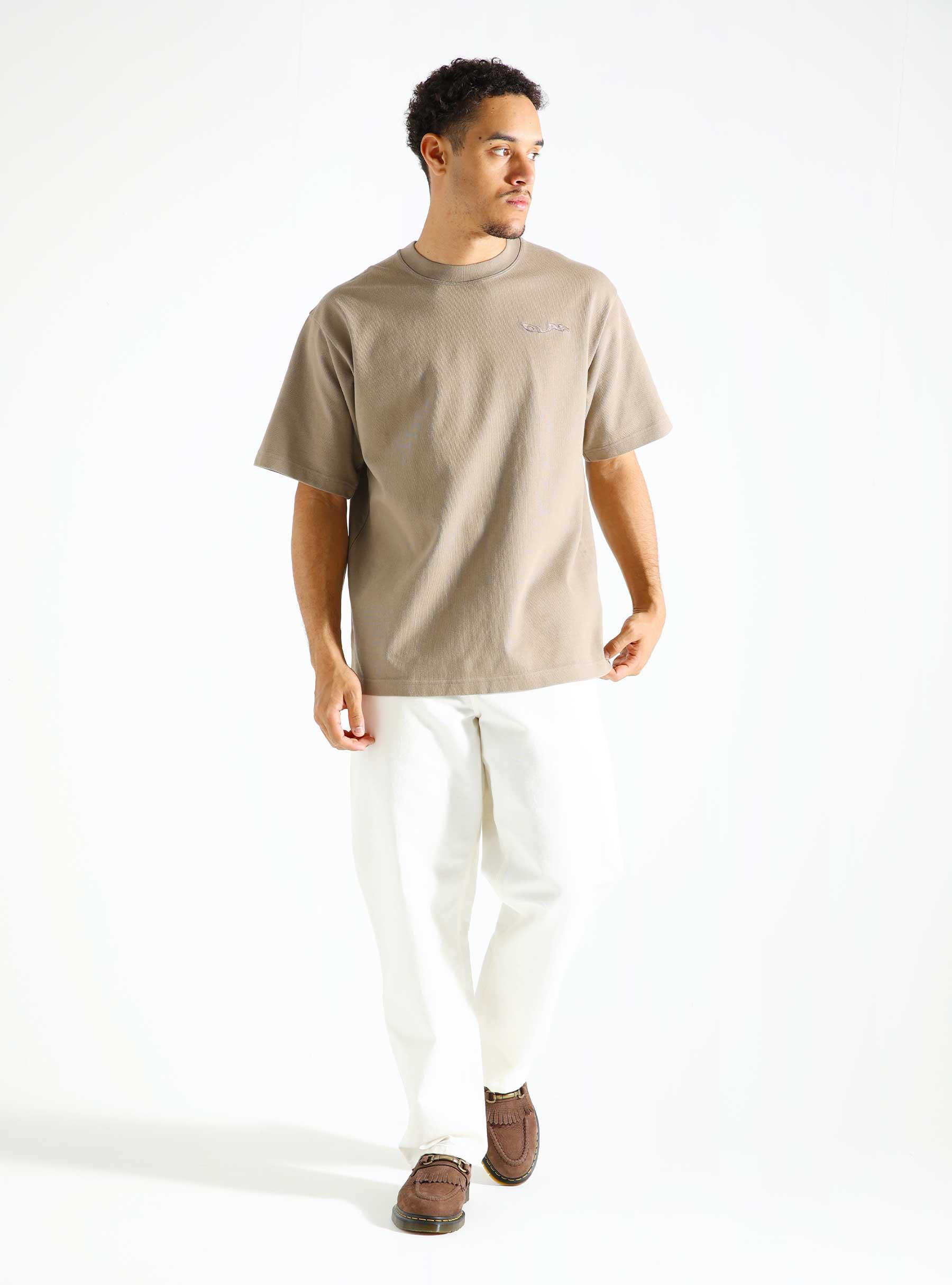 Wavy Drift Embro T-shirt Cedar M180107