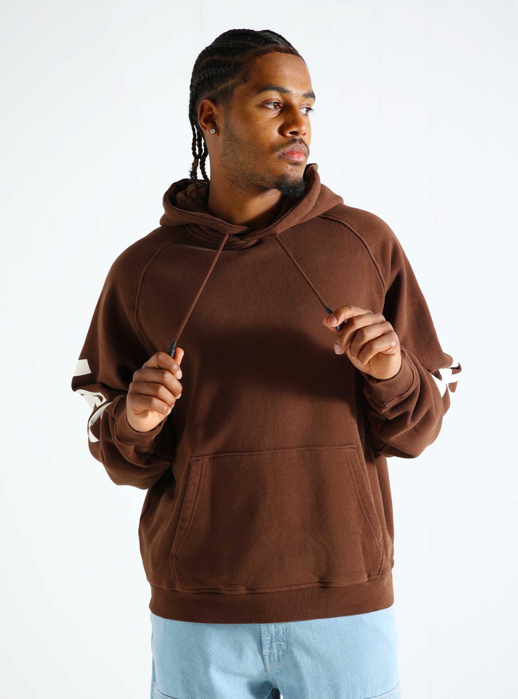 Logo Line Hoodie Brown 2402167001