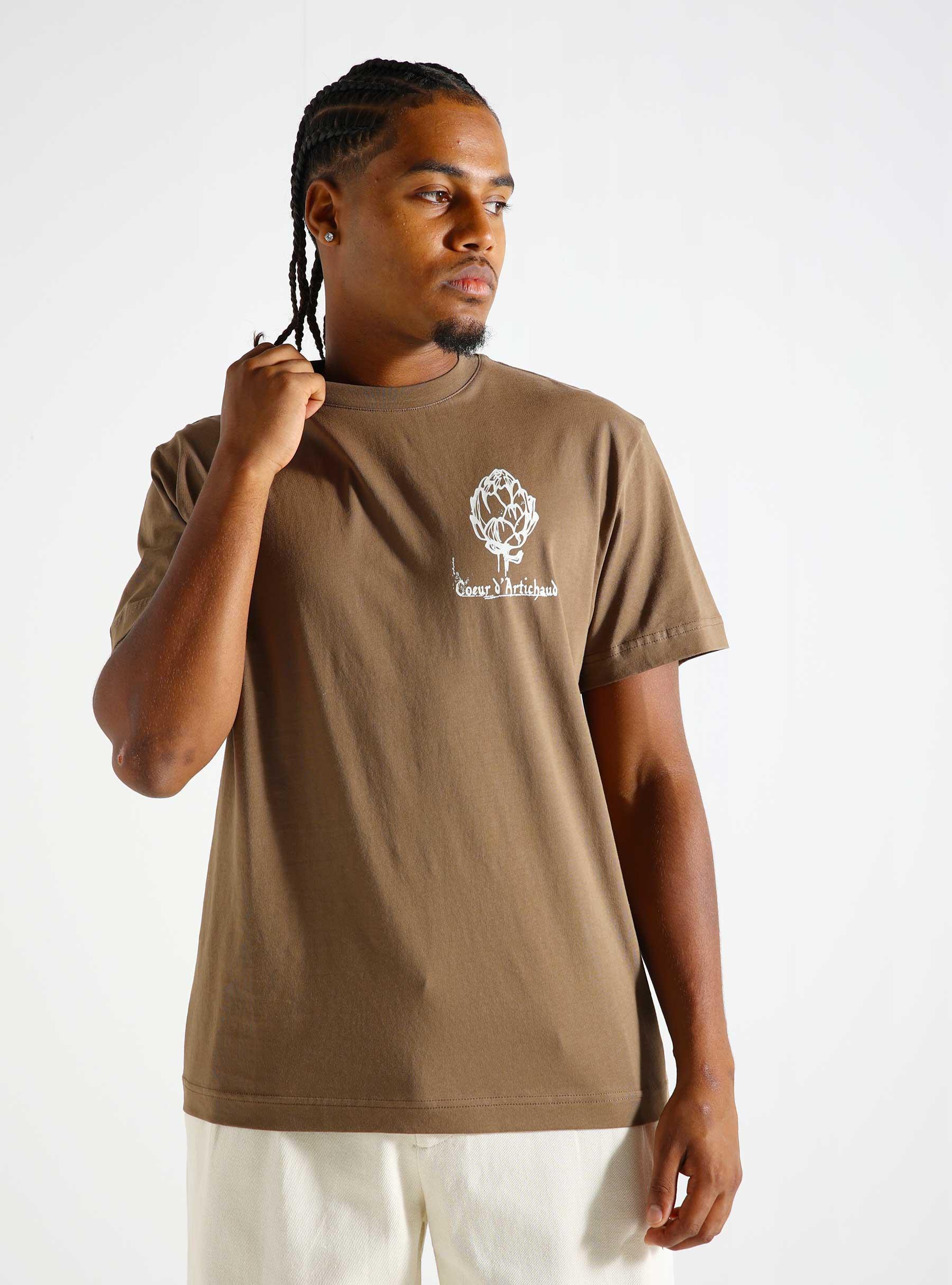 Beat Artichaud T-shirt 1868 Tobacco