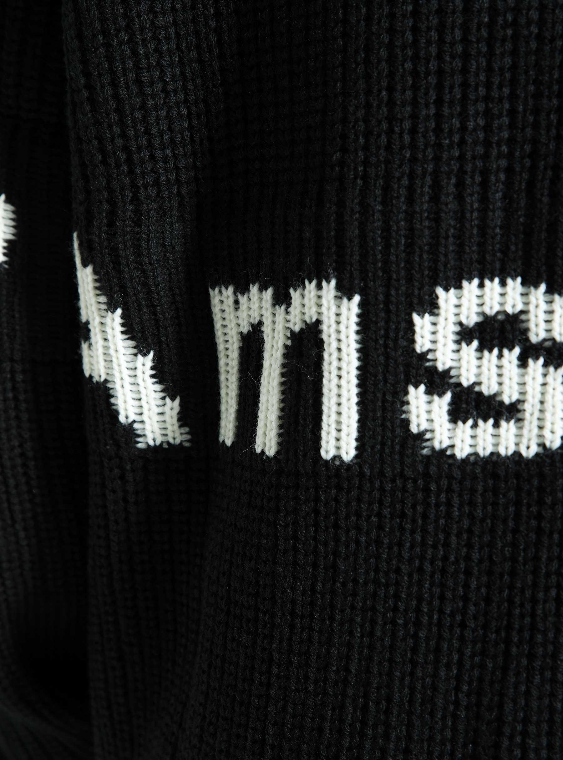 Name Crewneck Knit Black 2402064002