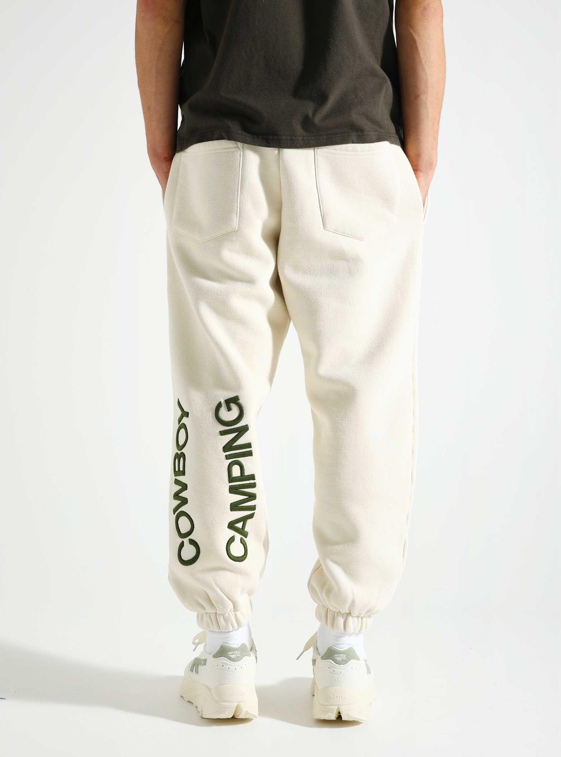 Cowboy Camping Sweatpants Marshmellow PALAW24009