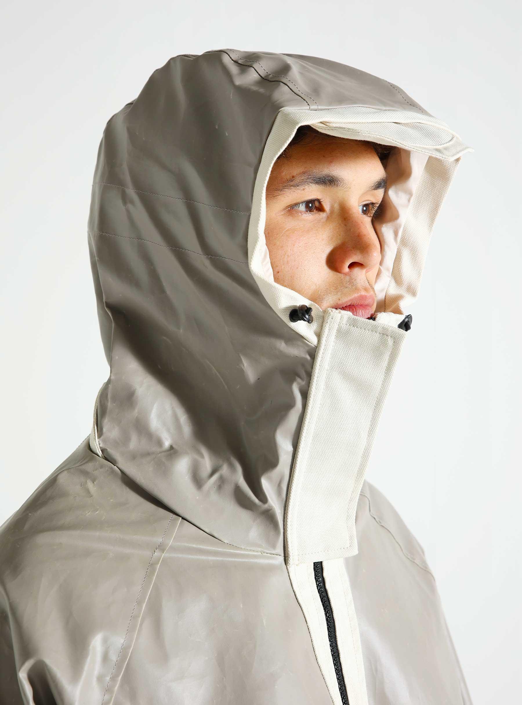 Camp Overhead Eagle Parka Gray Beige PALAW24001