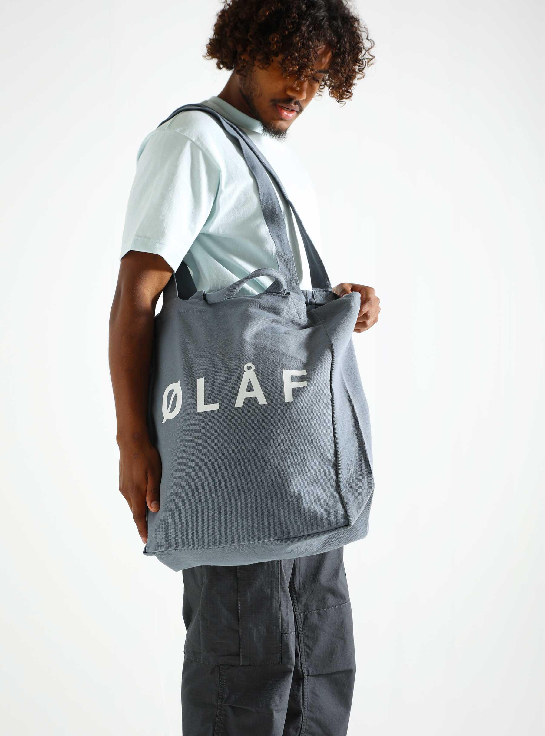 Tote Bag Washed Blue