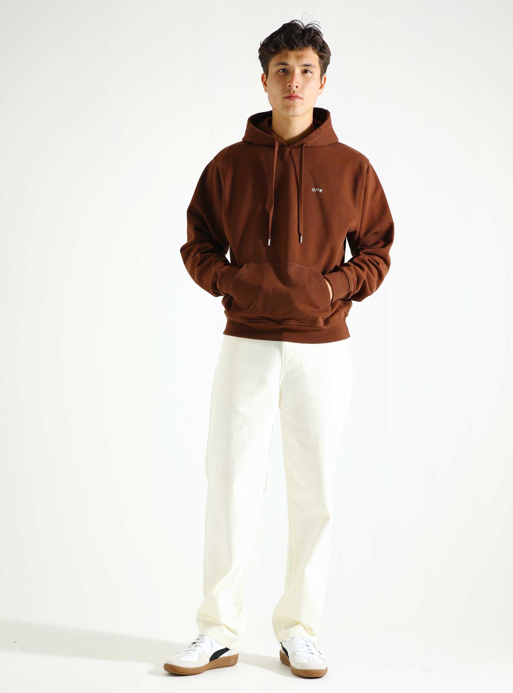 Blooming Ideas Hoodie Brown AW24-134H