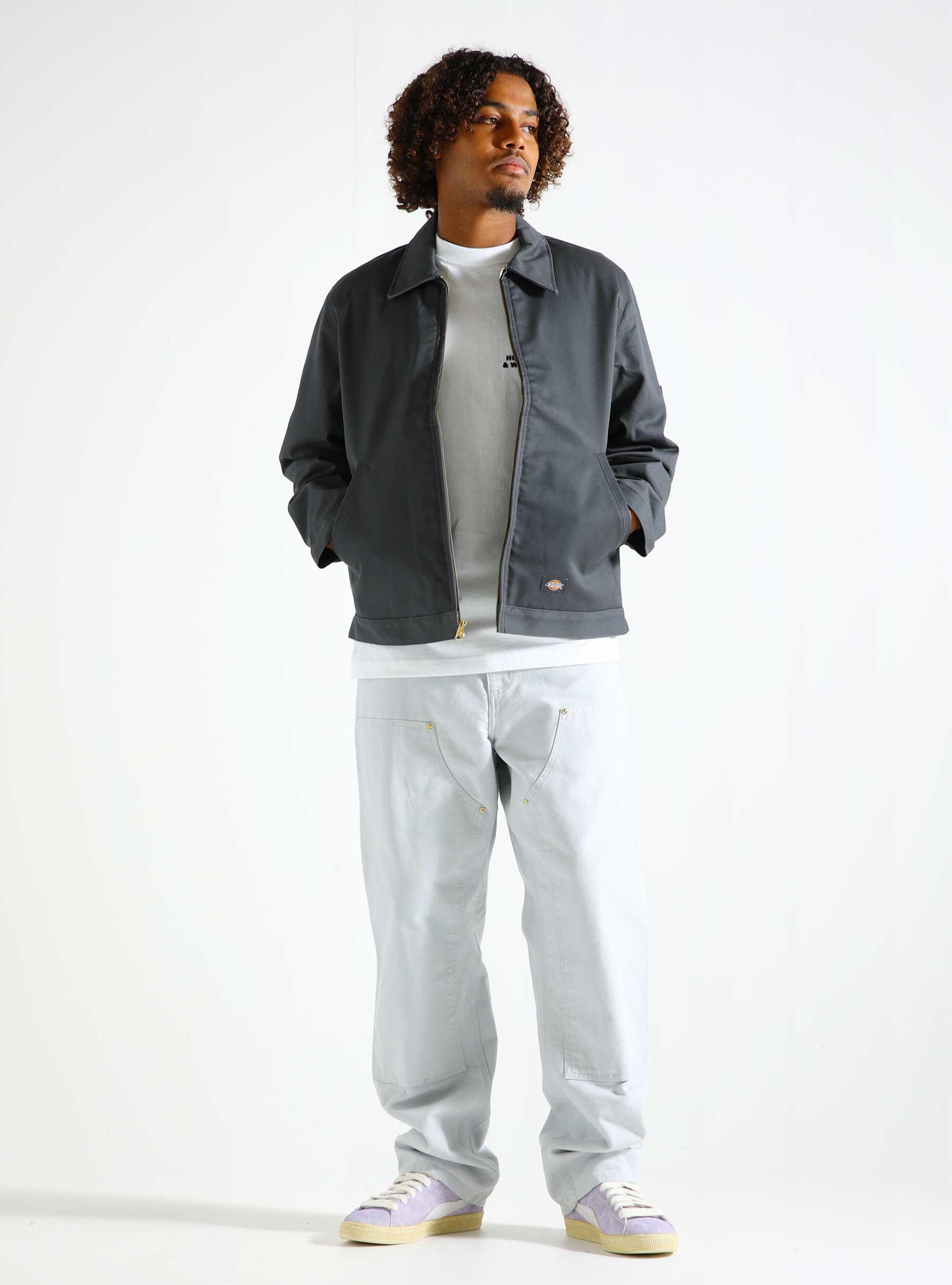 Lined Eisenhower Jacket Rec Charcoal Grey DK0A4XK4CH01