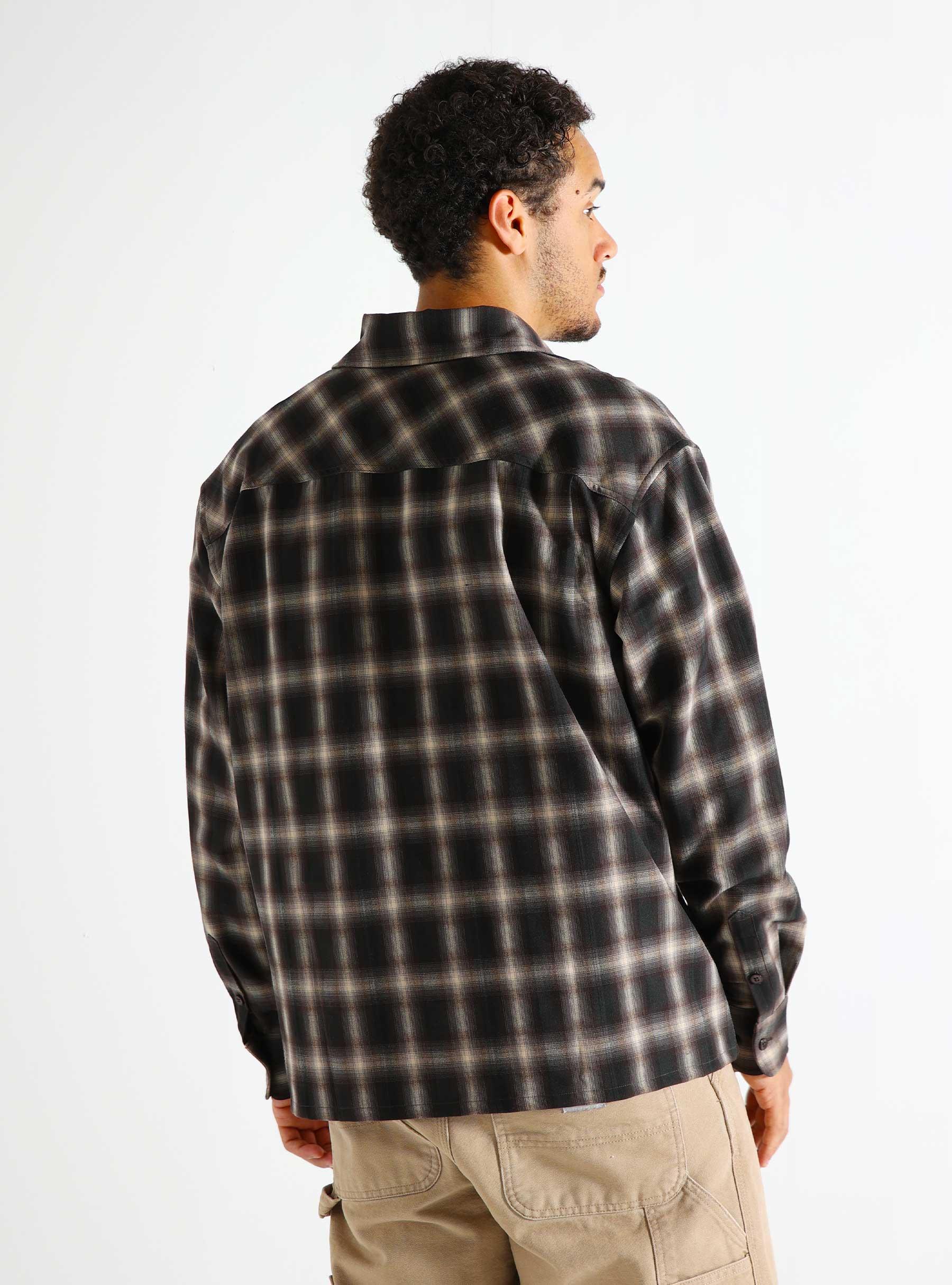 Plaid Boxy Shirt Brown/Multi M180304