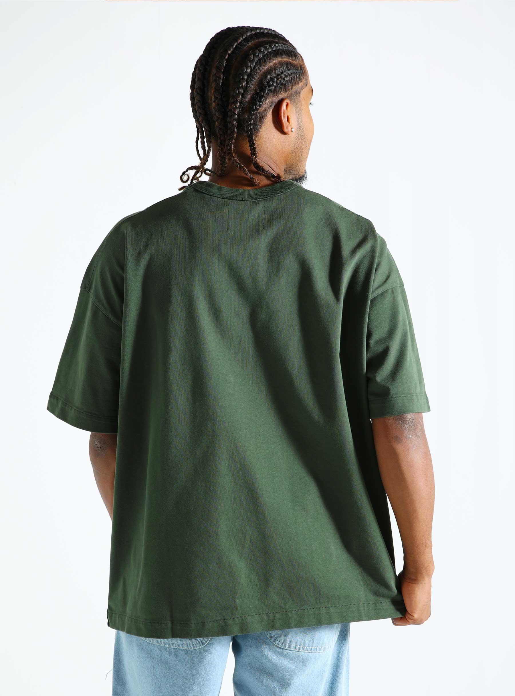 Wax T-shirt Kombu Green 2402082002