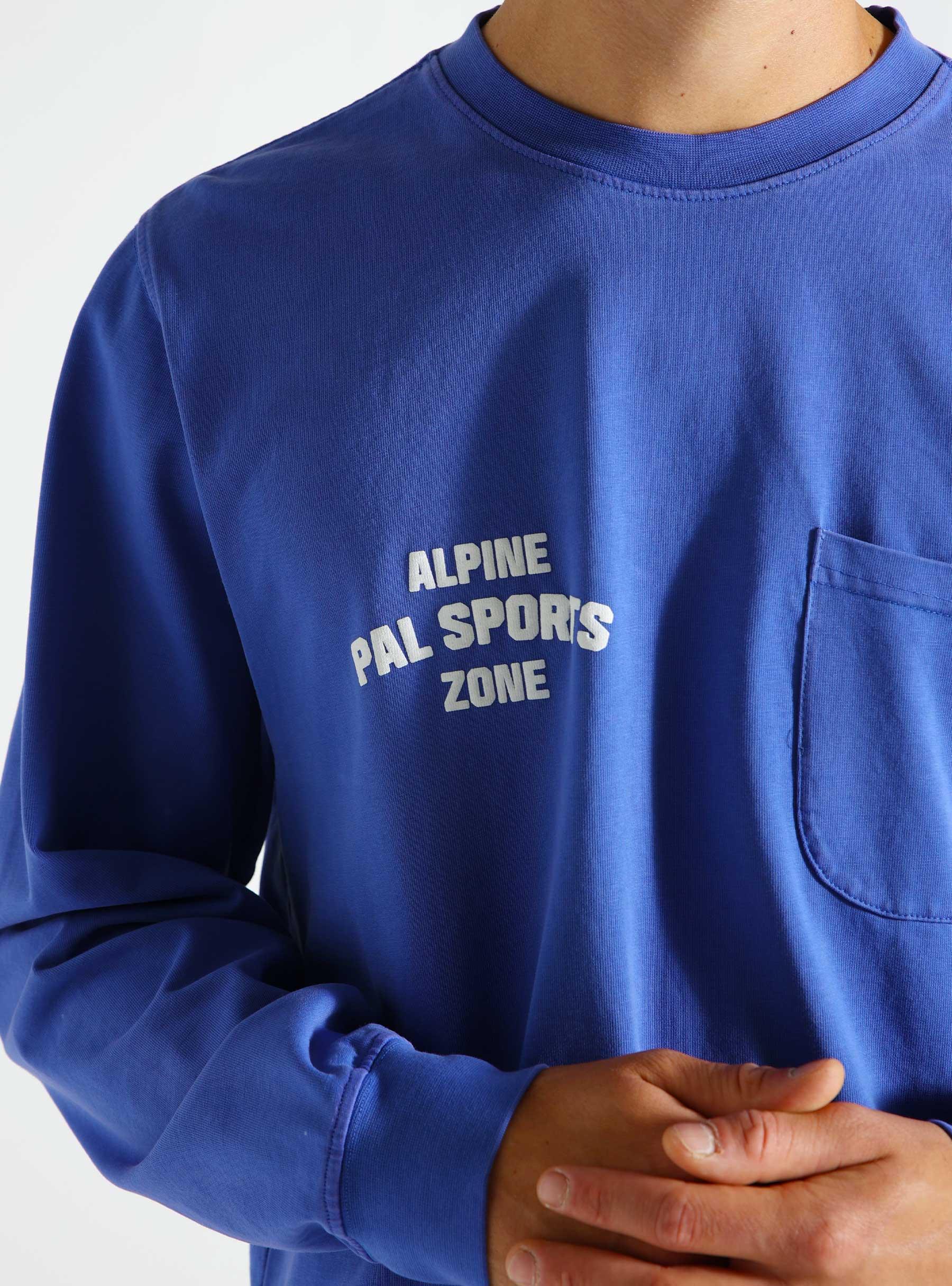 Alpine Sports Pocket Longsleeve Deep Blue PALAW24013