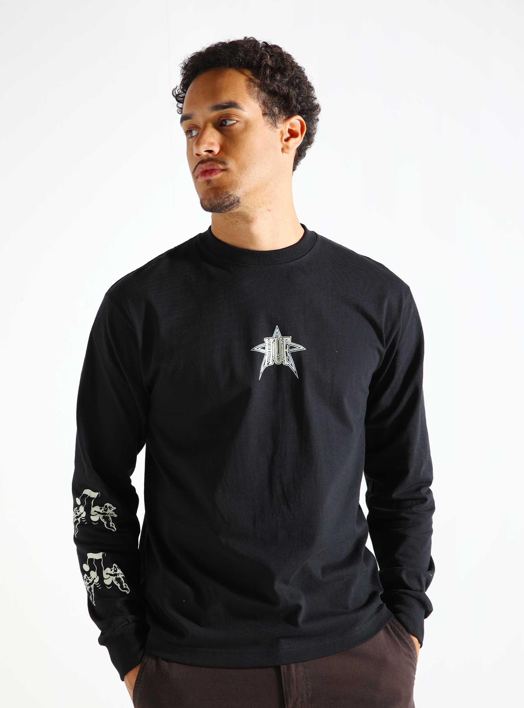 Intergalactic Frequency Longsleeve Black TS02298