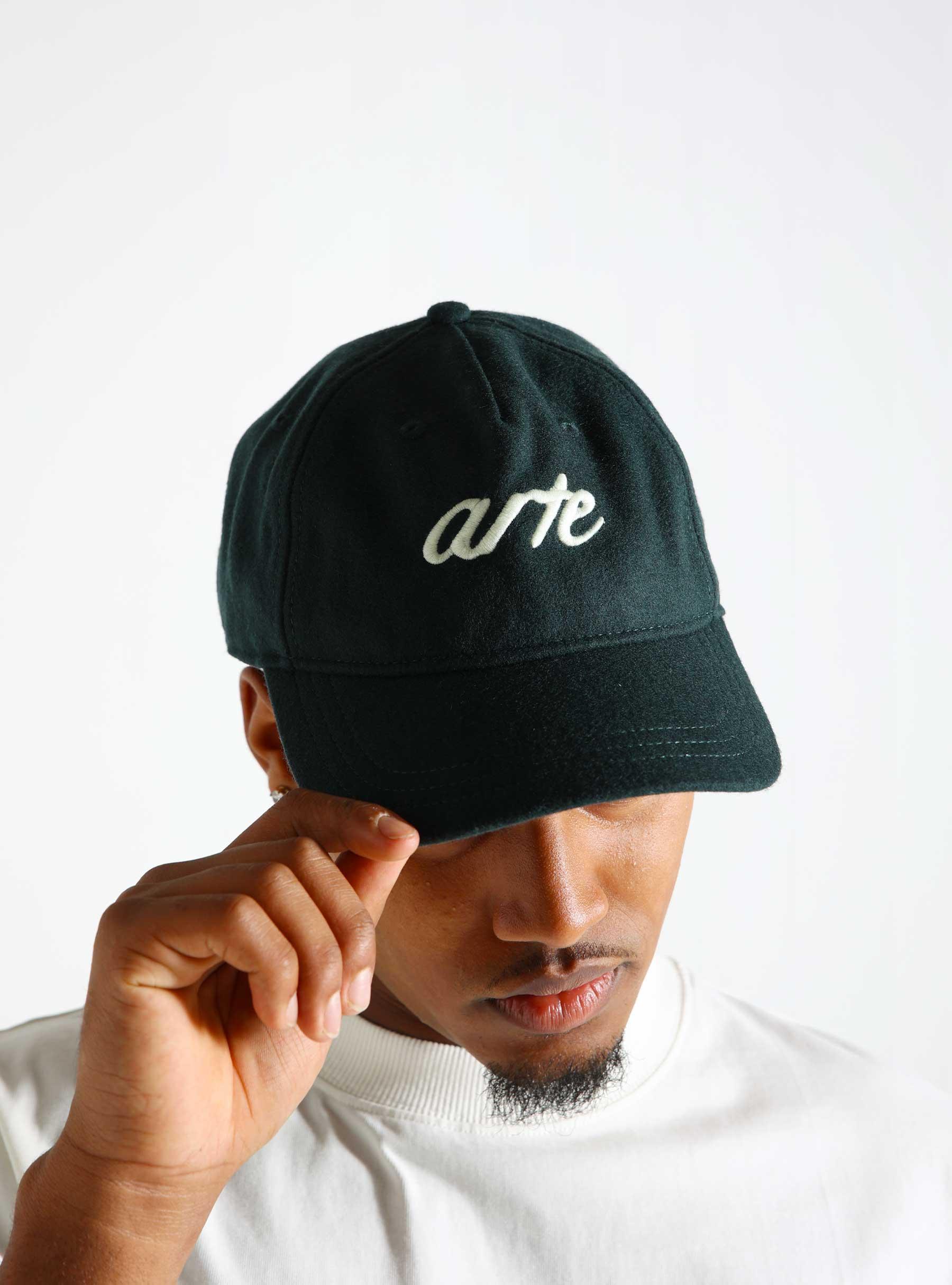 Front Logo Embroidery Cap Green AW24-224AC.1