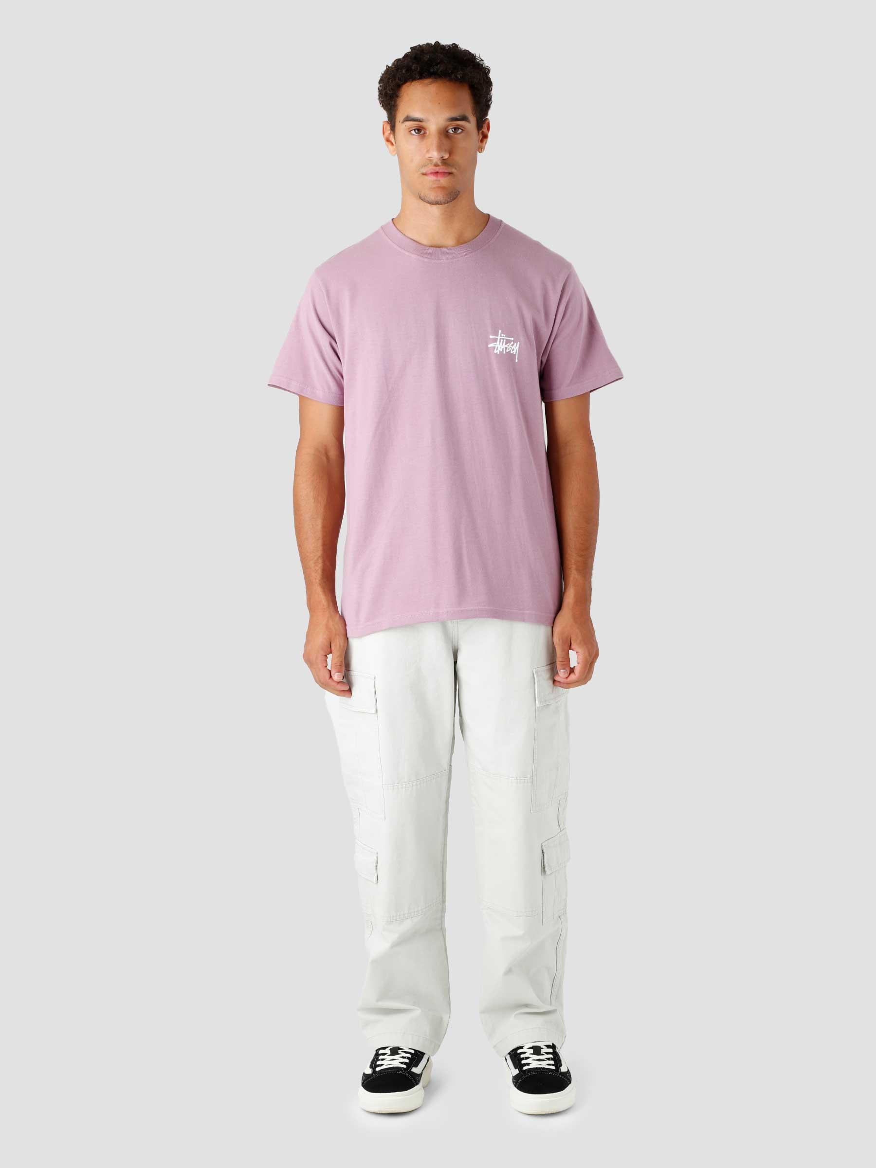 Basic Stussy T-shirt Orchid 1904762-0612