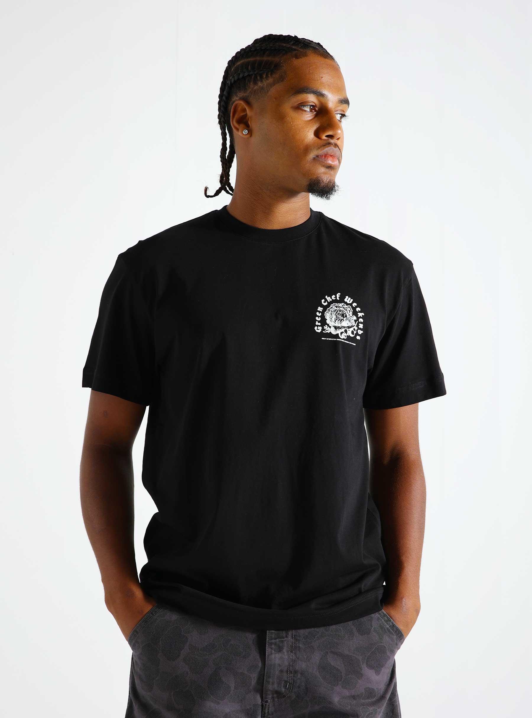 Beat Green Chef T-shirt 1868 Black