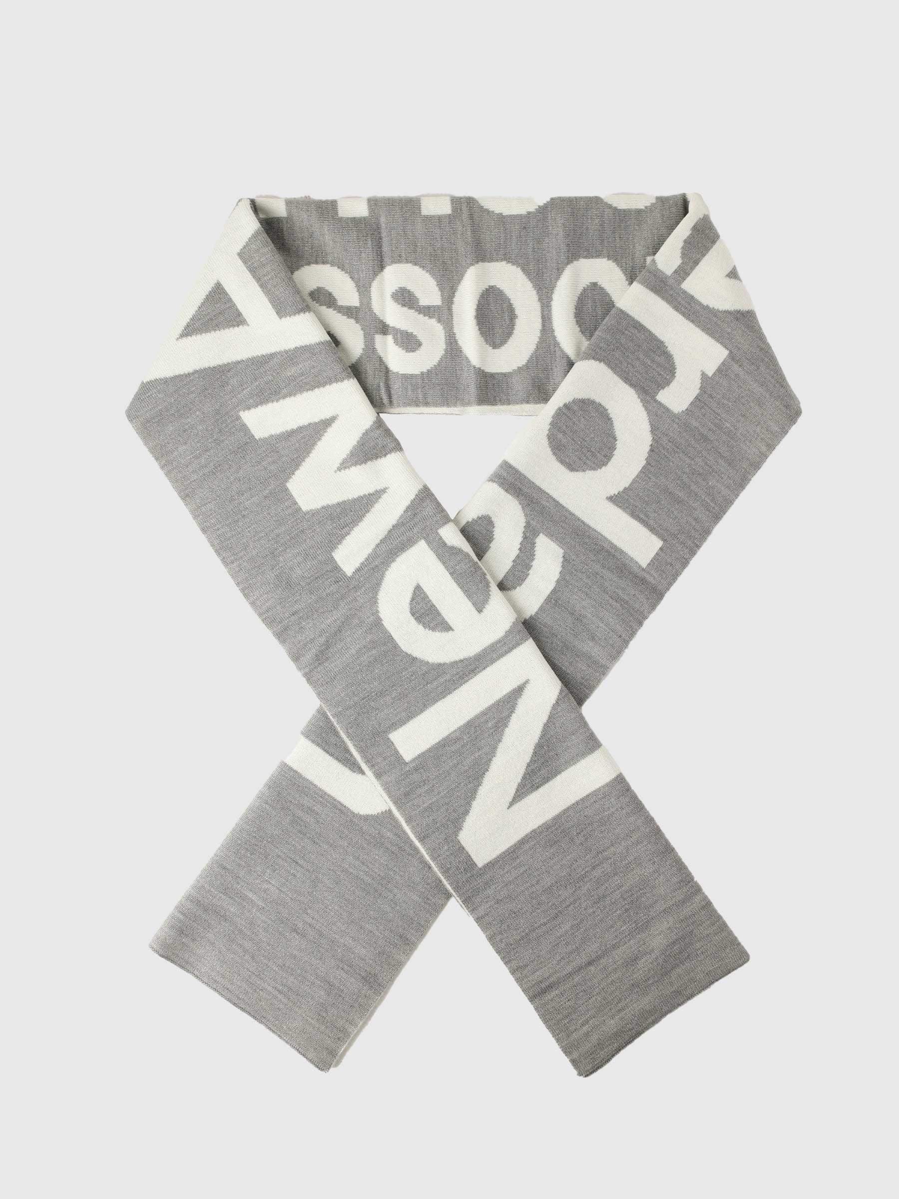 Name Scarf Gray 2202078001